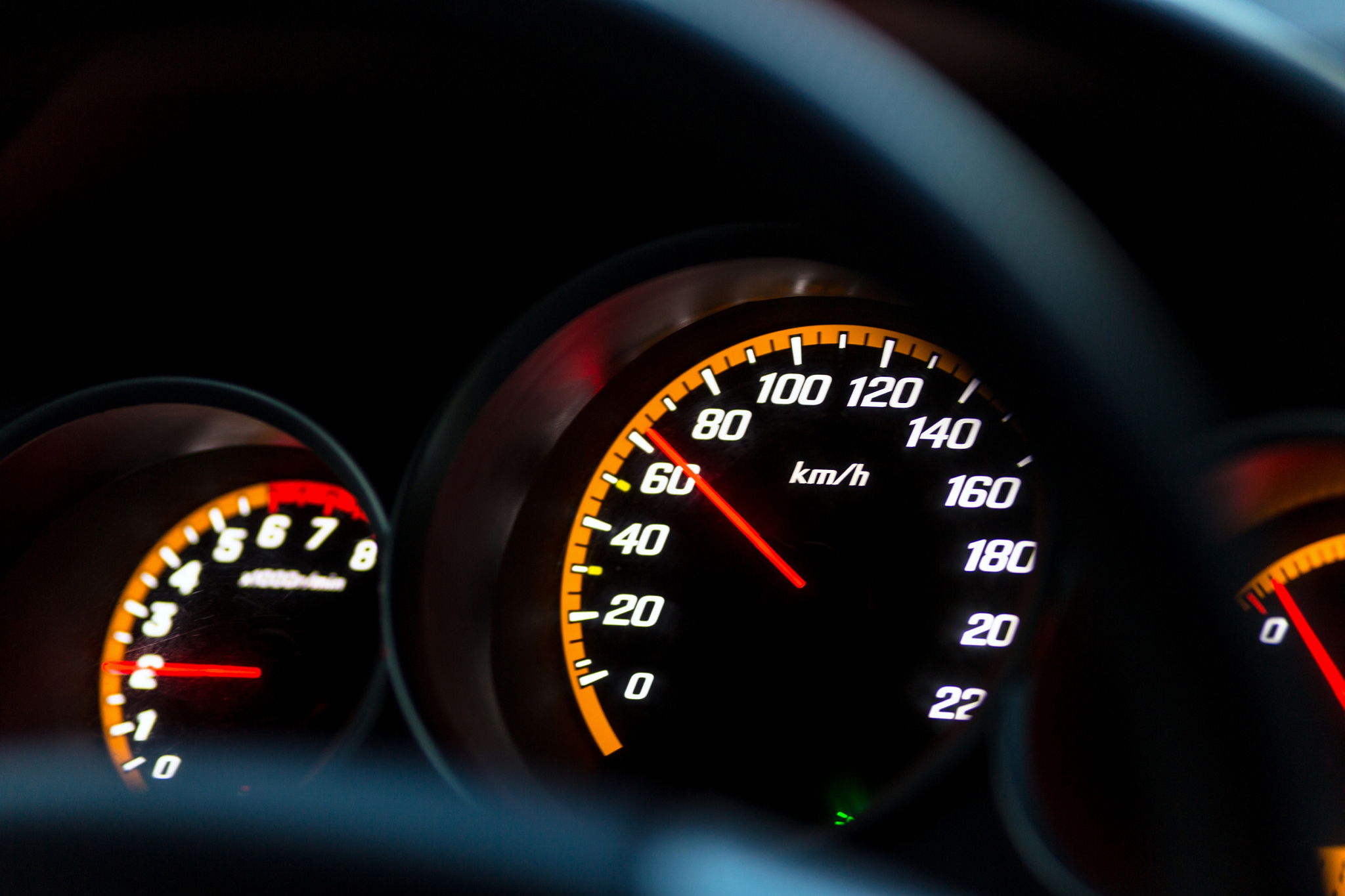 car instrument panel