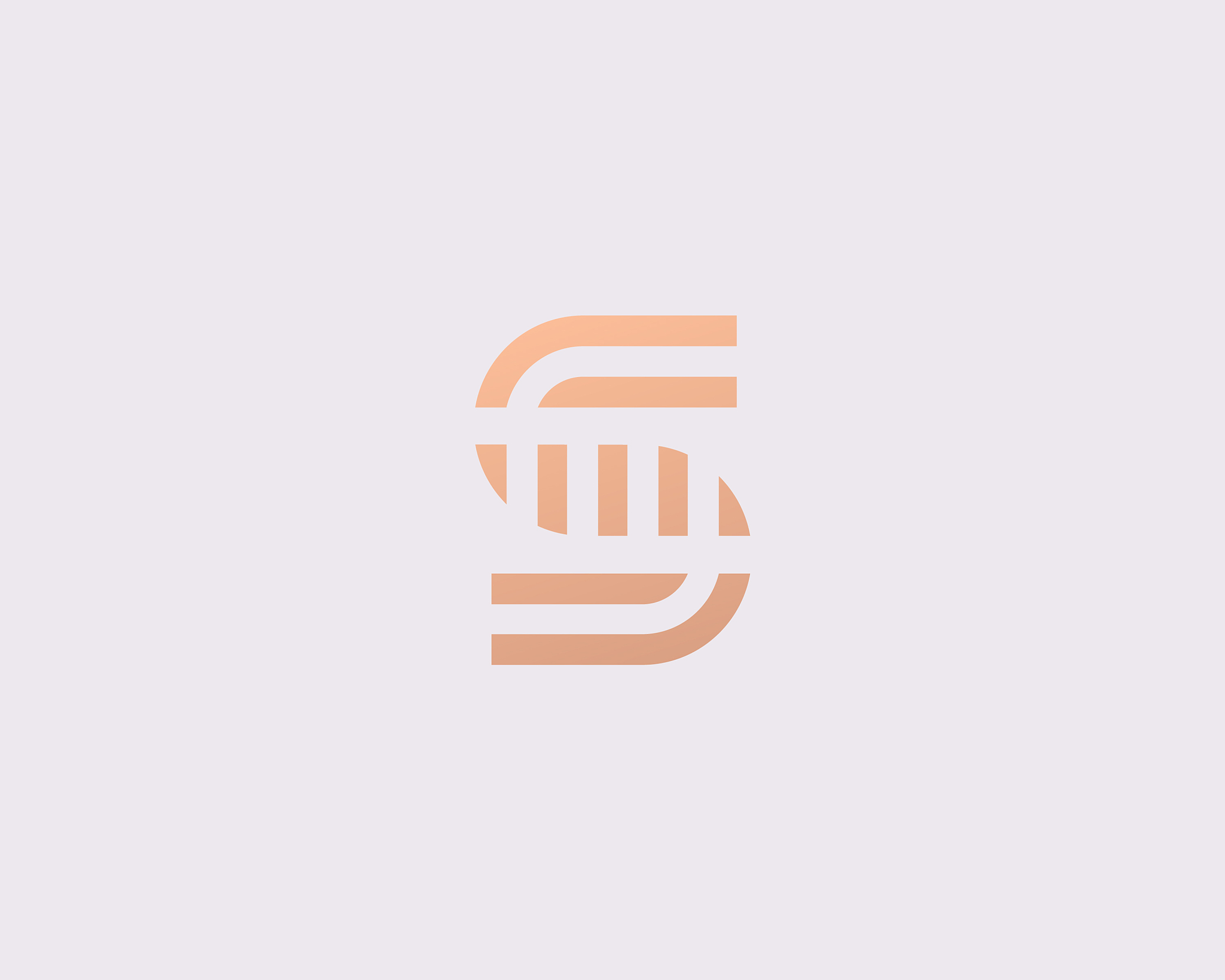 letter s line logo design creative
