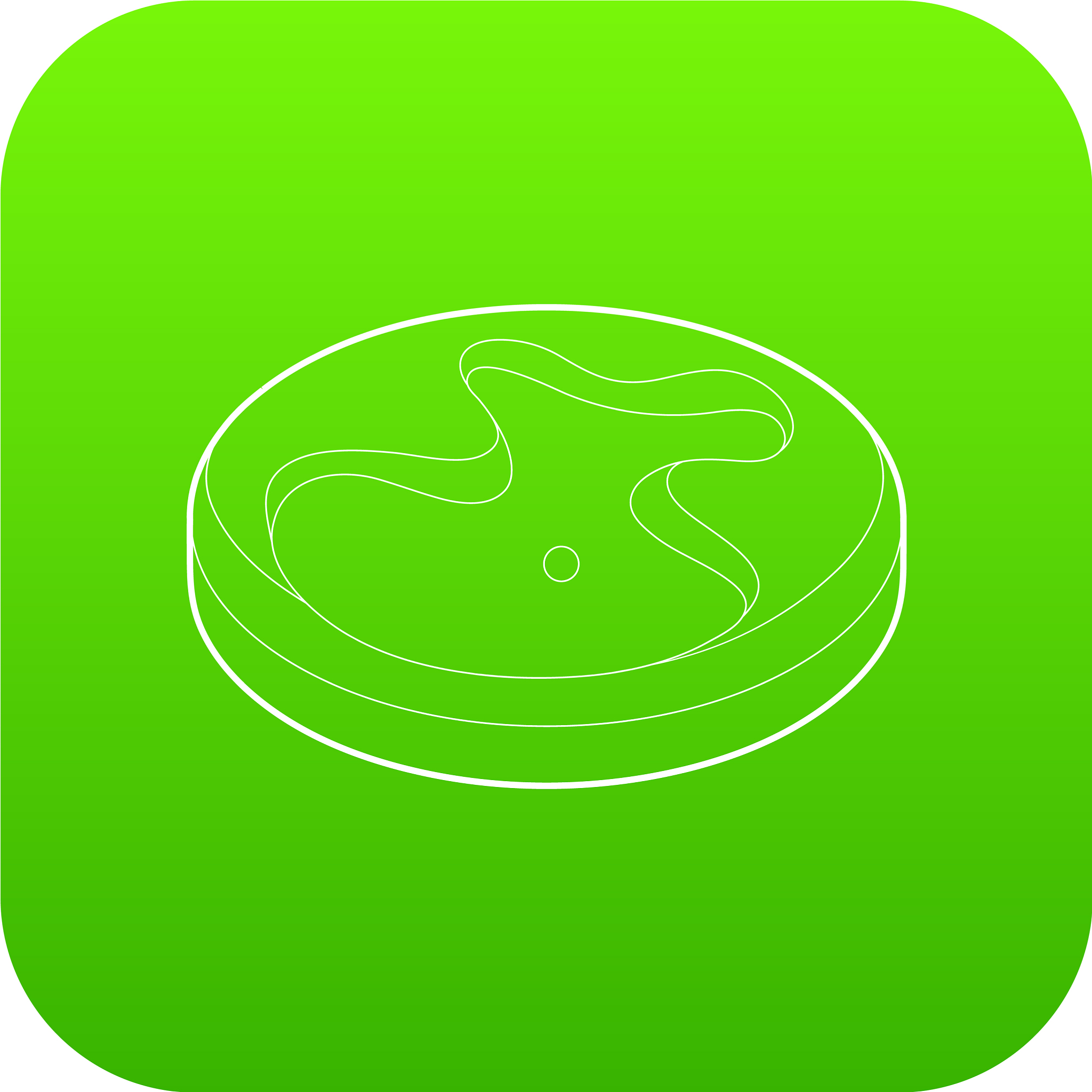 golf field icon green