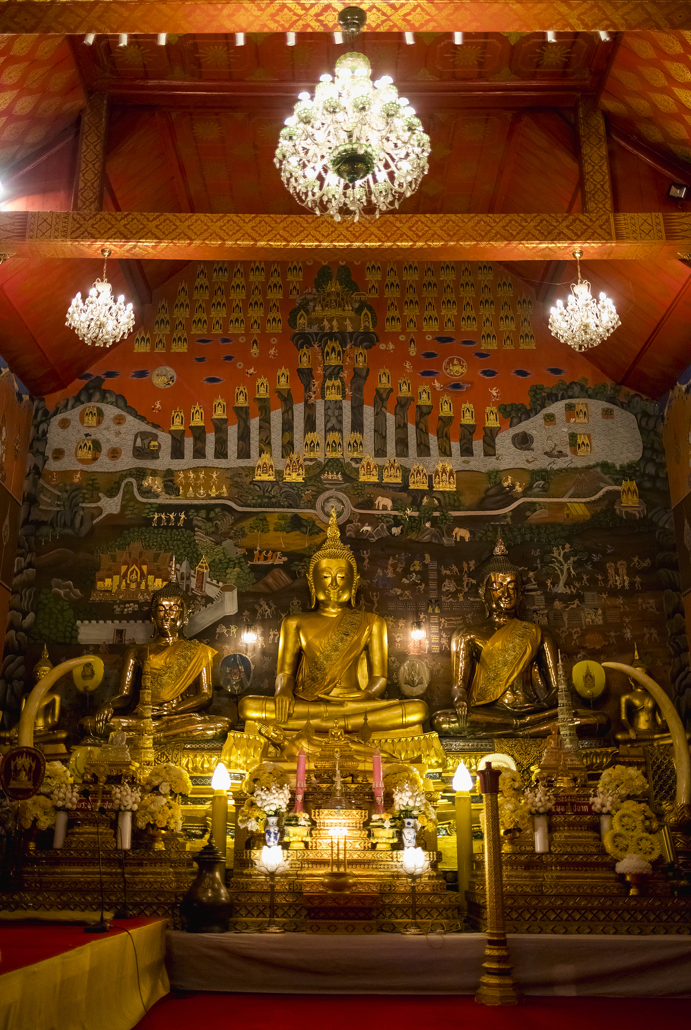 buddha statue in a buddhist temple in ayutthaya. bangkok, thaila