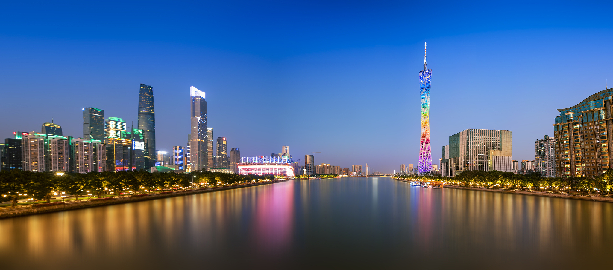 广州城市建筑风光