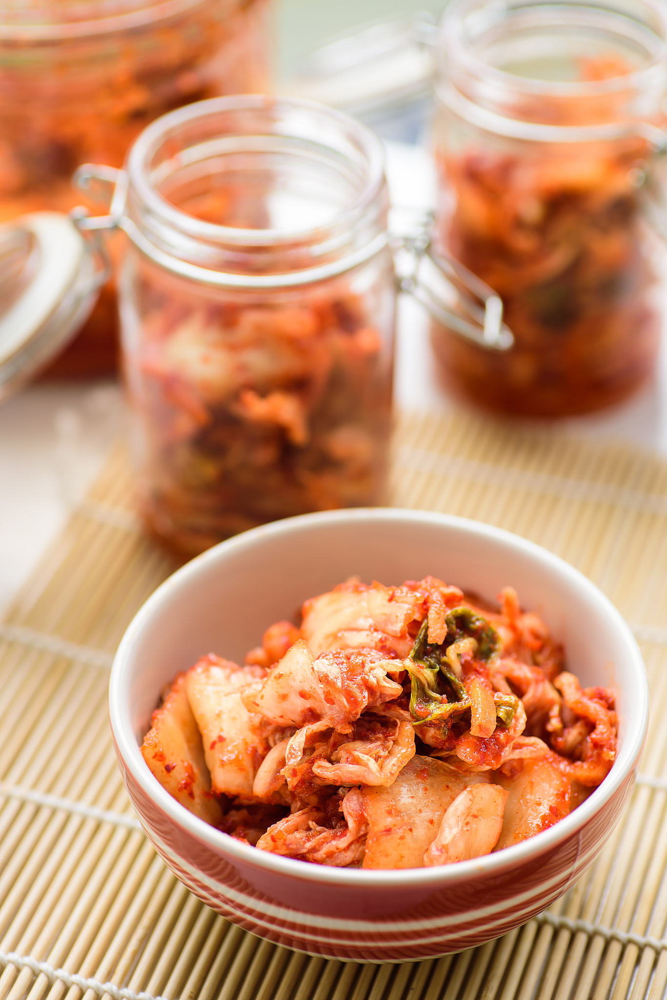 kimchi cabbage (korean food)