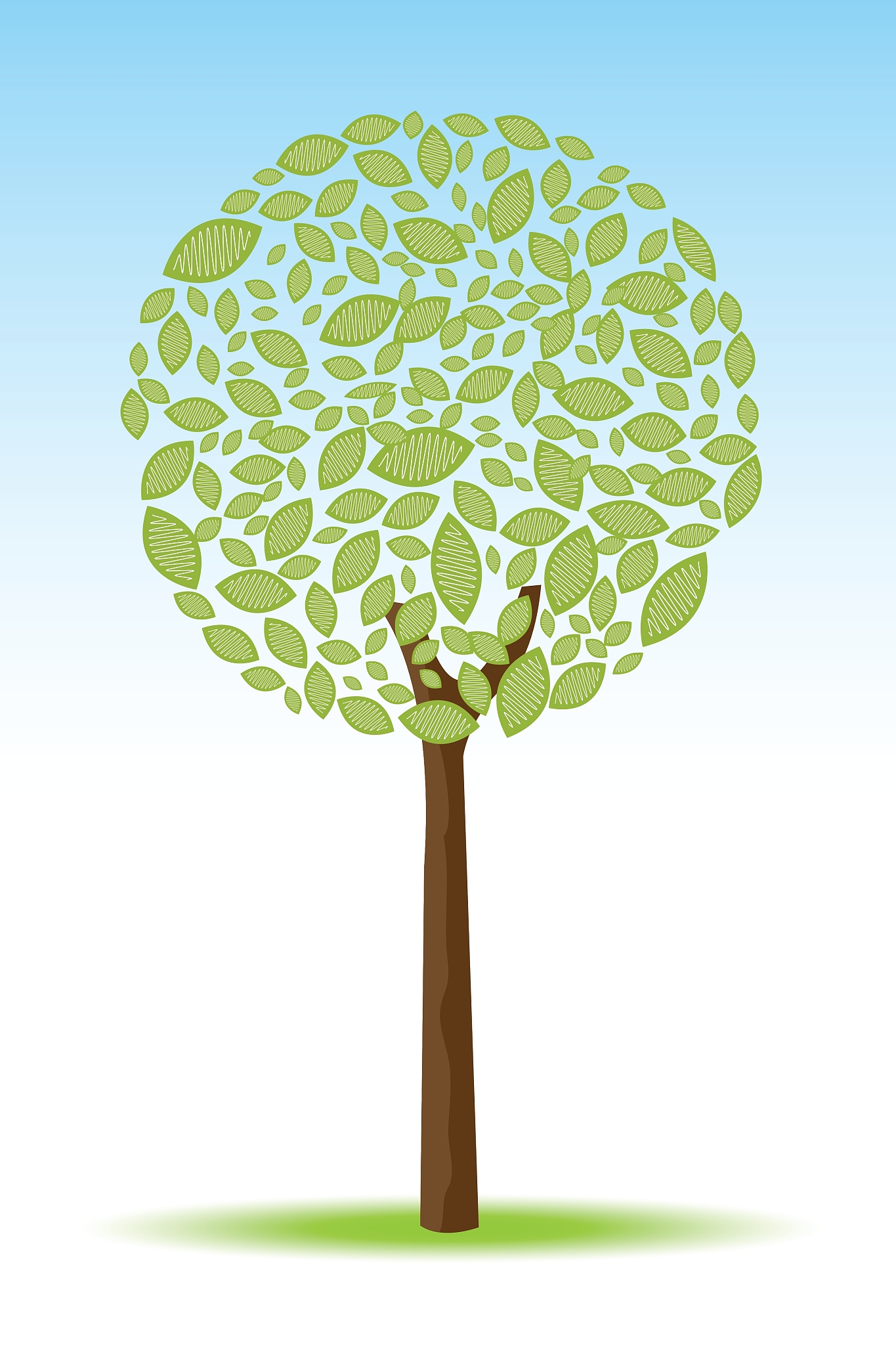 sketchy tree
