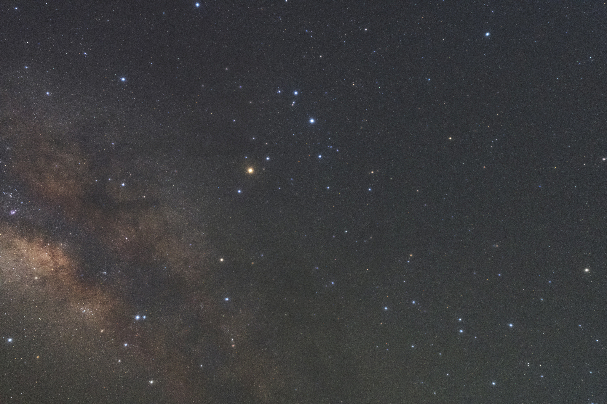 夜空中最亮的星