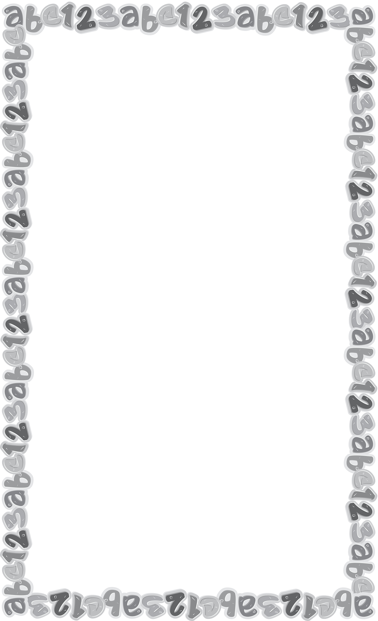 abc 123 frame