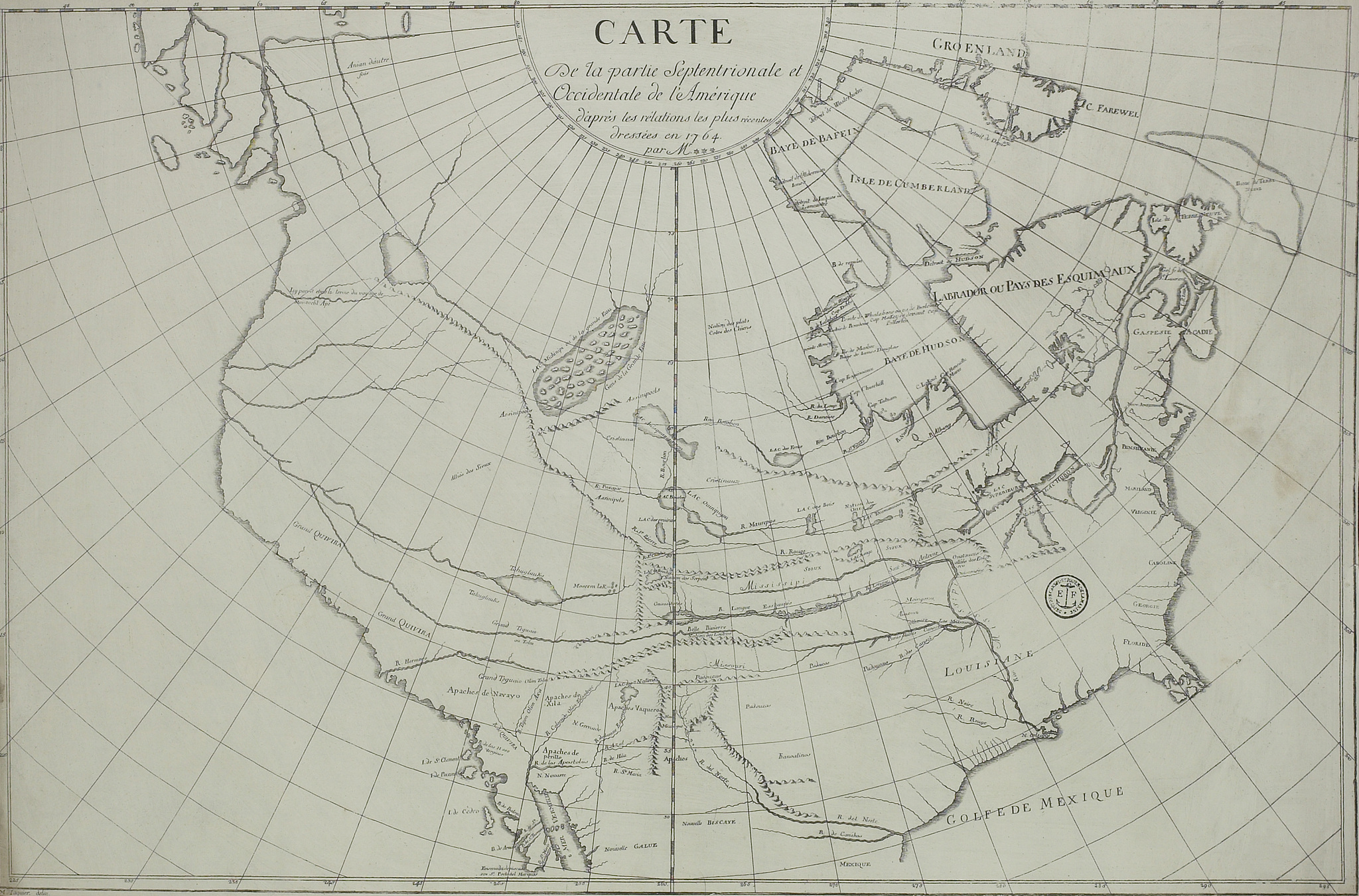 map of north america