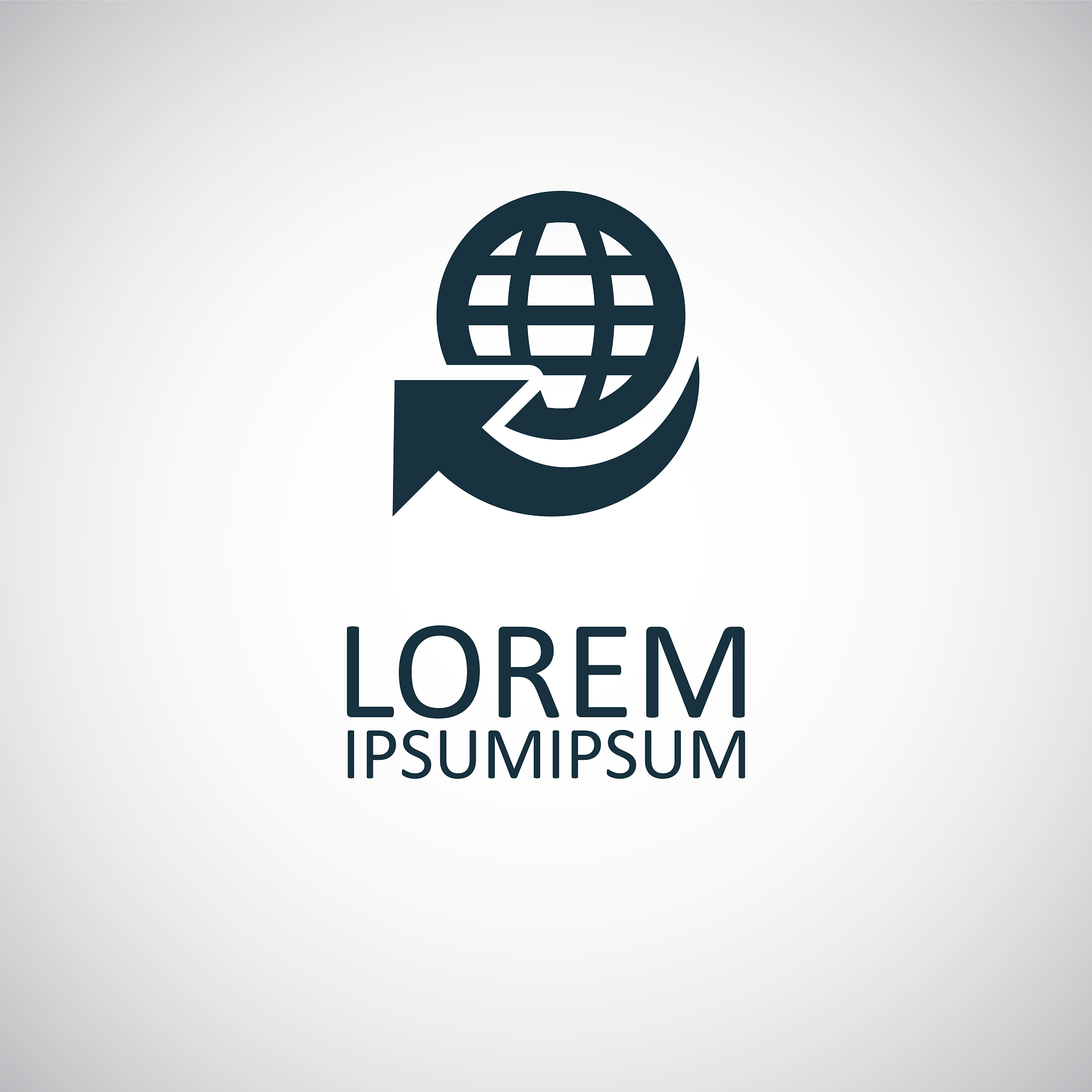 globe arrow icon