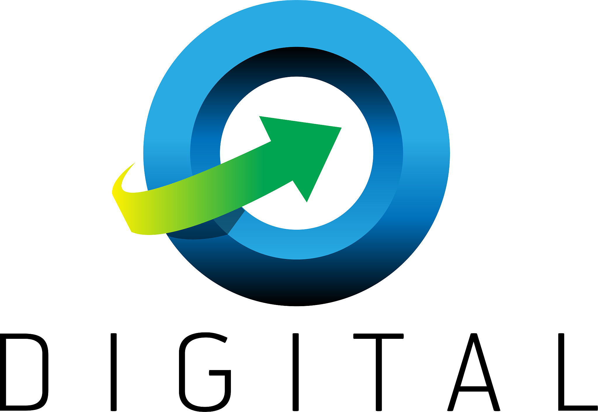 technology, digital company logo design. abstract logo design fo