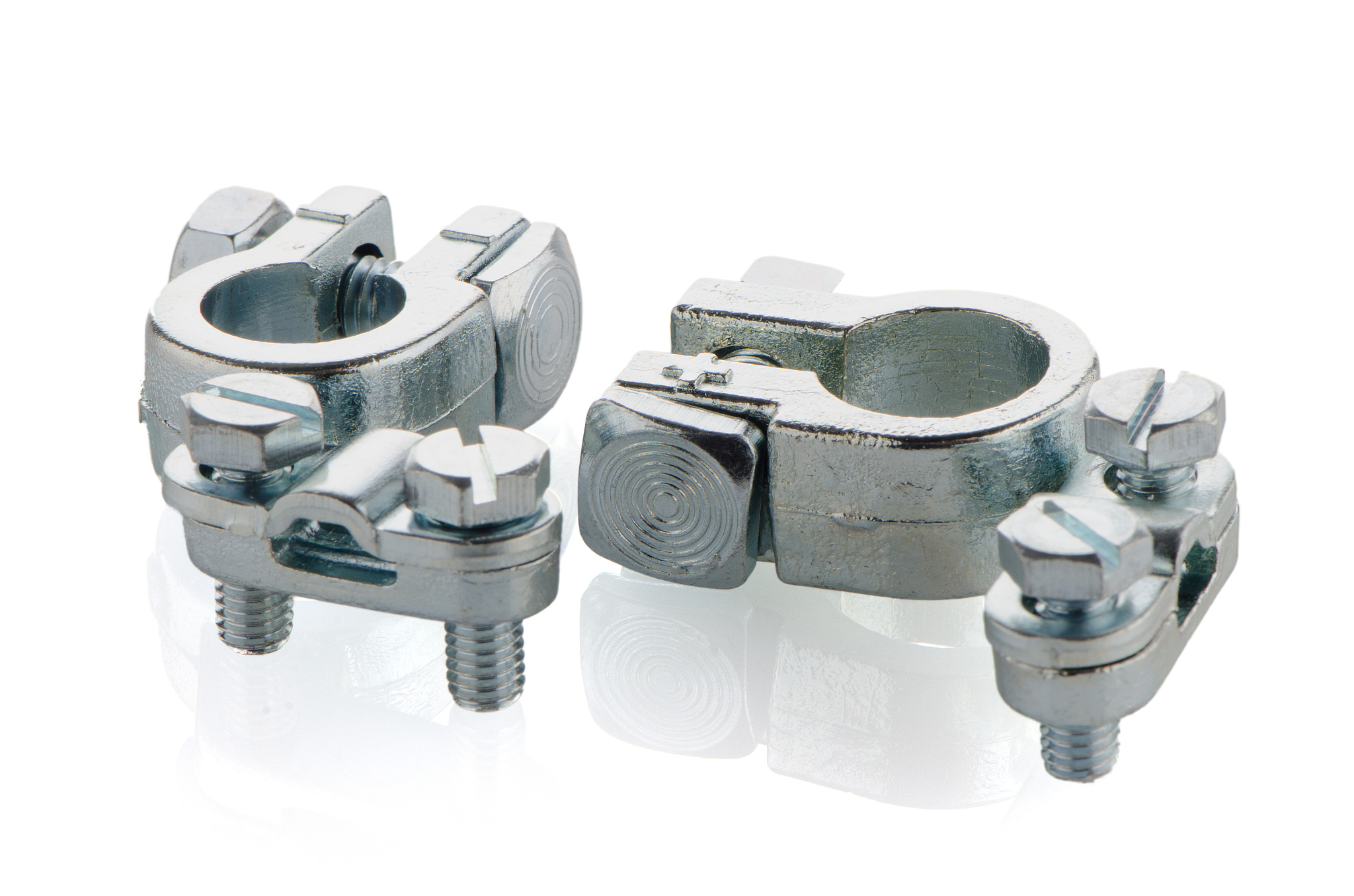 car exhaust metal holder