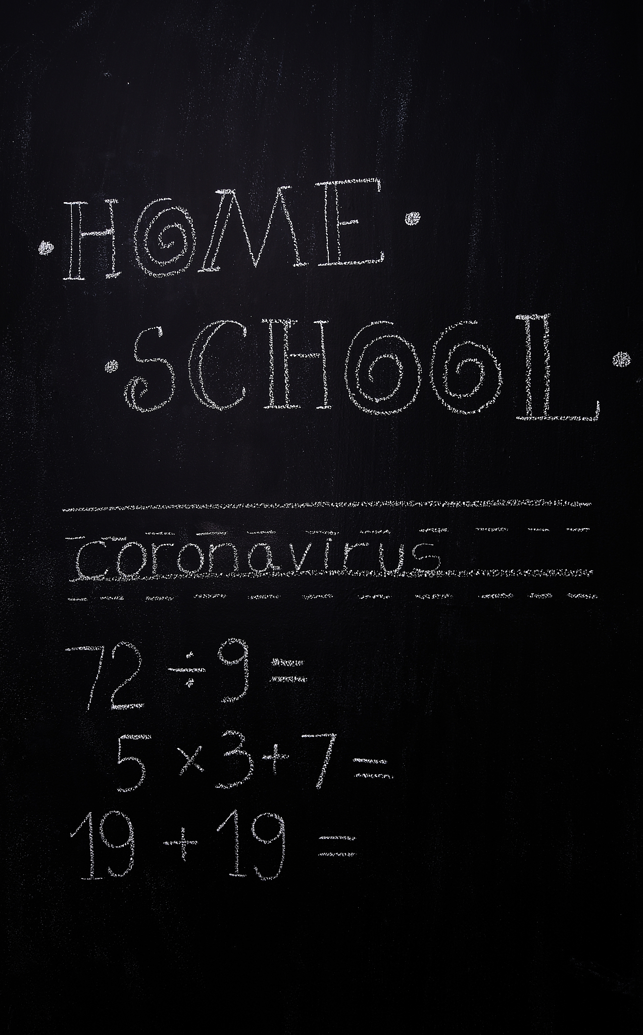 home school during coronavirus isolation
