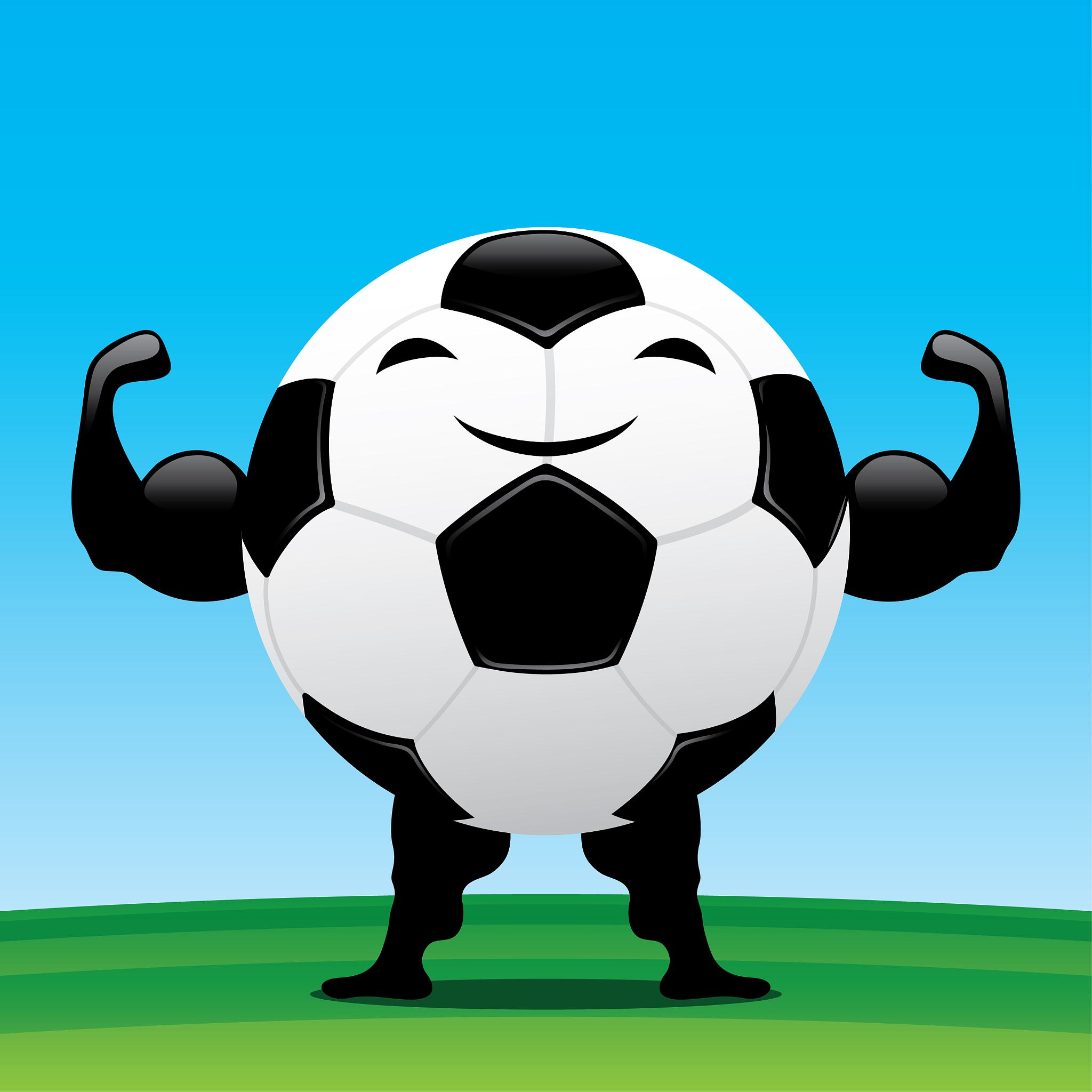 strong soccer ball