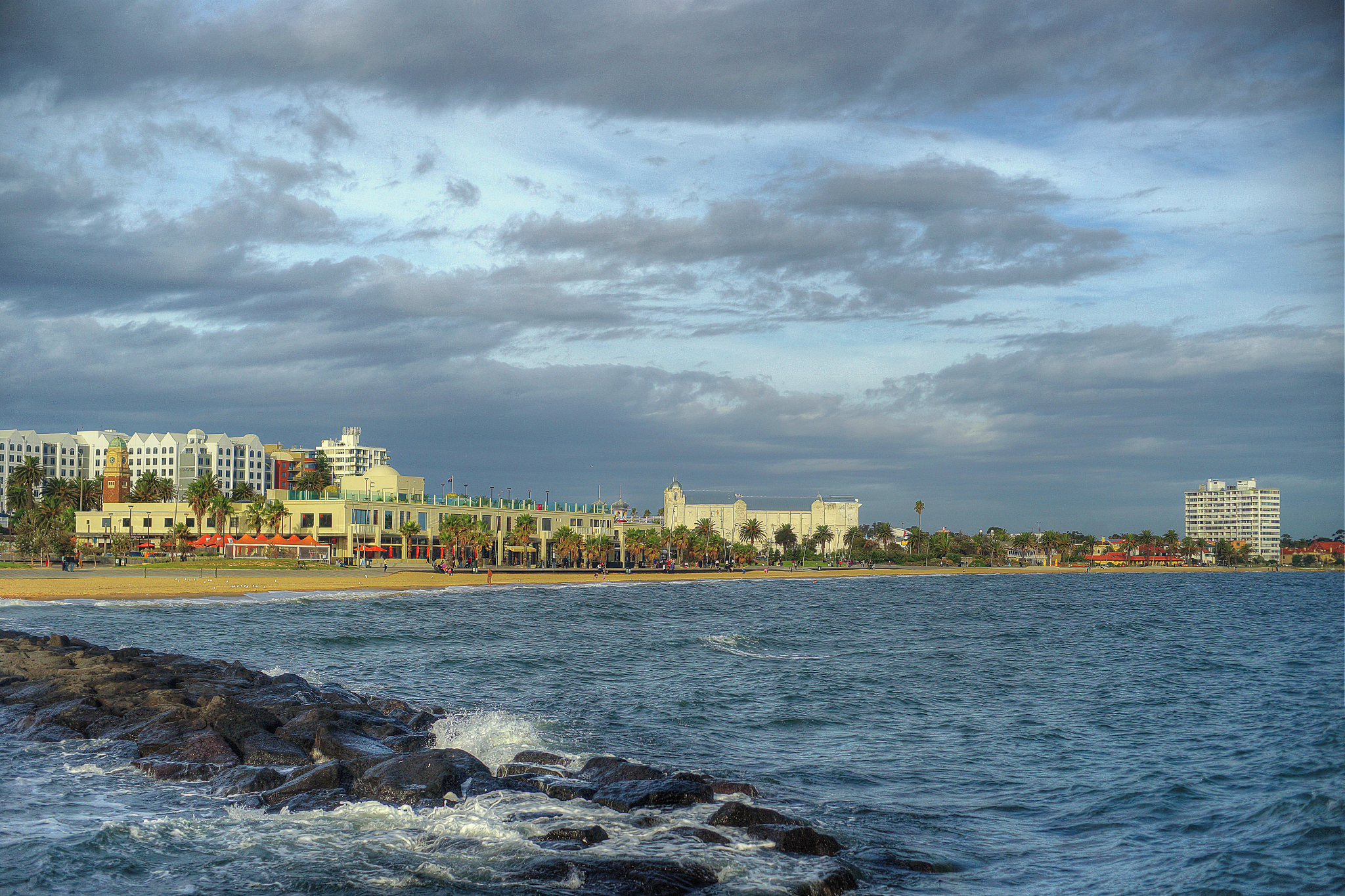 beach front