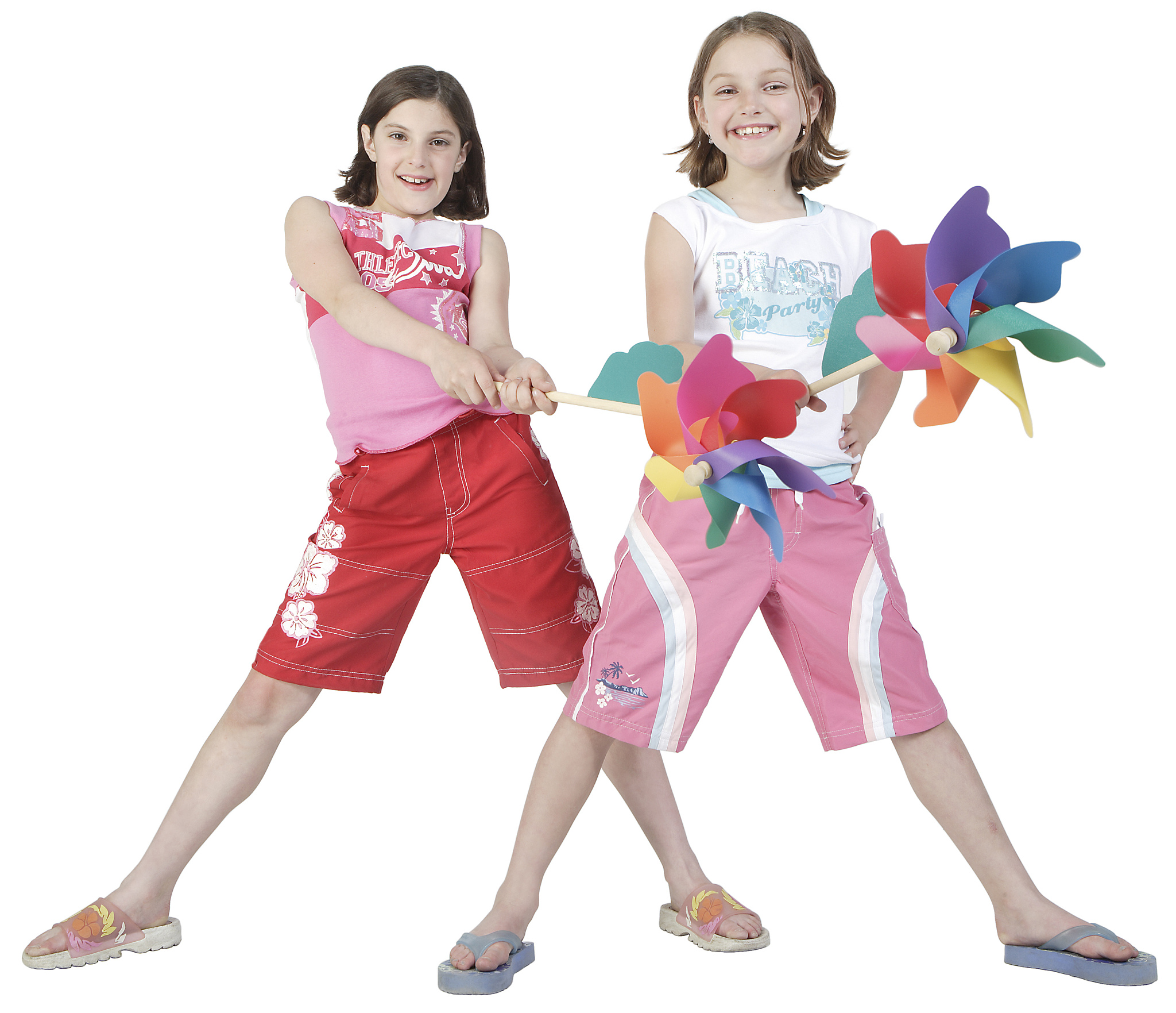 卡通印花女童套装，舒适宽松，黑白可选！