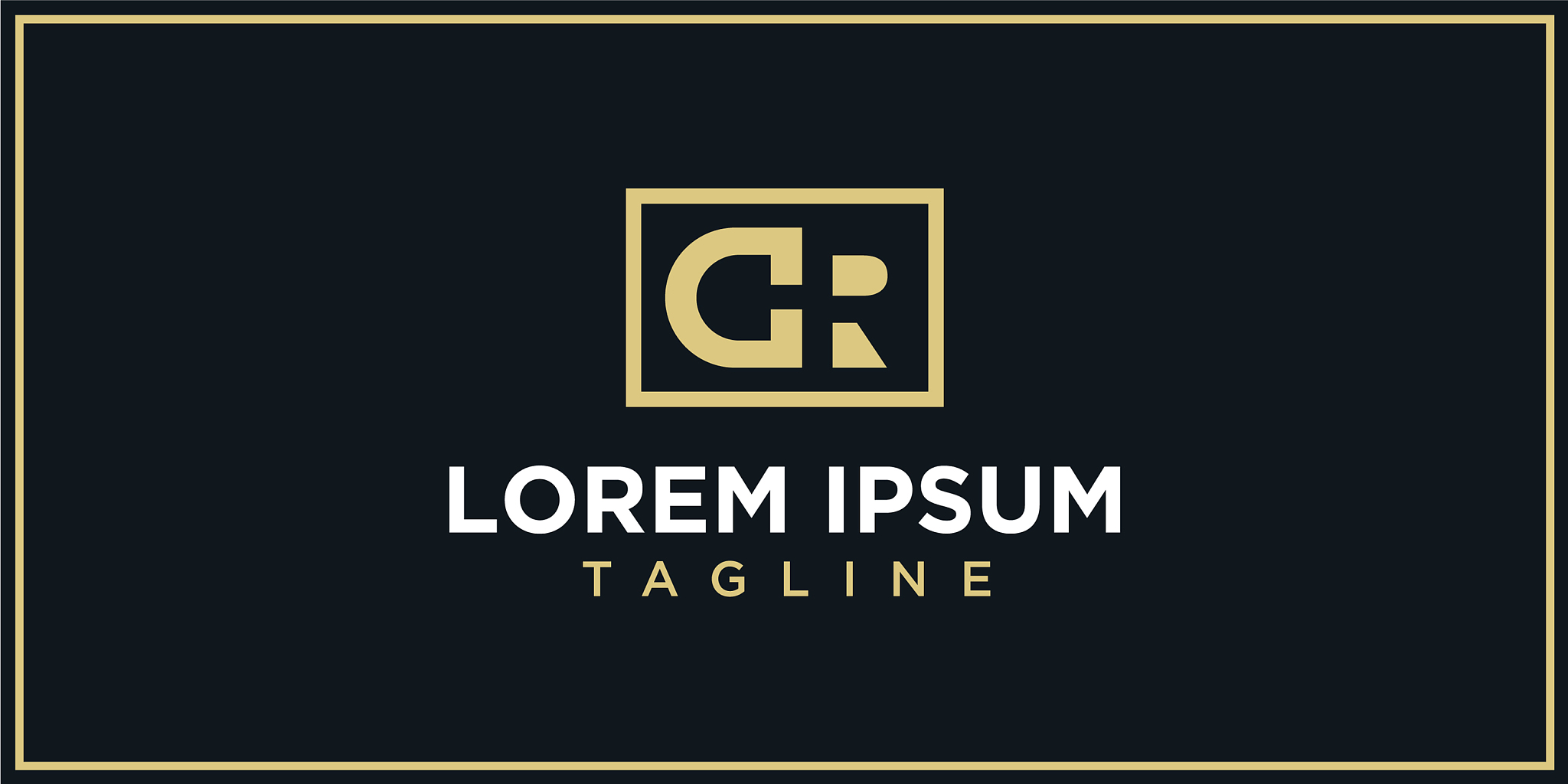 cr negative space logo