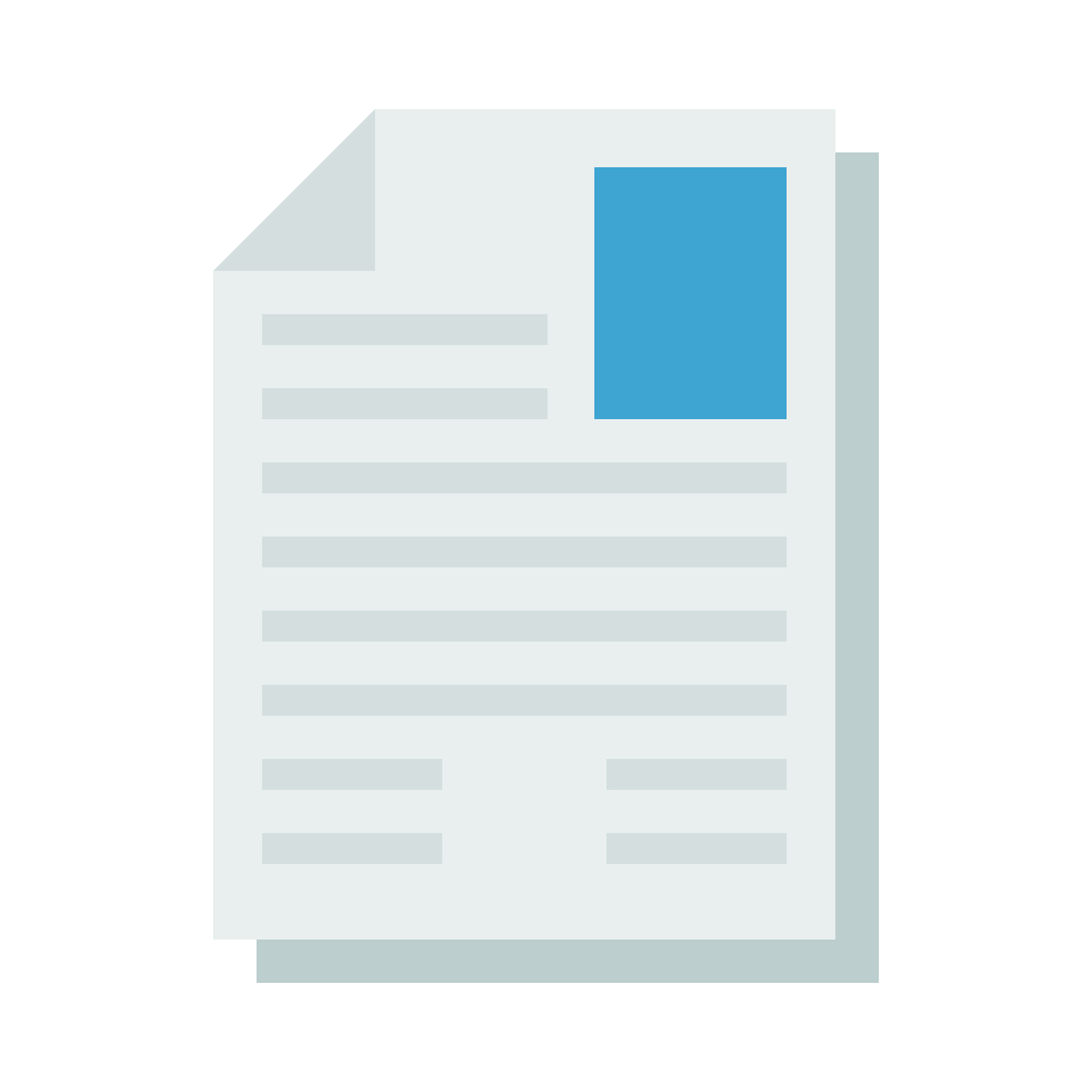 document vector flat icon