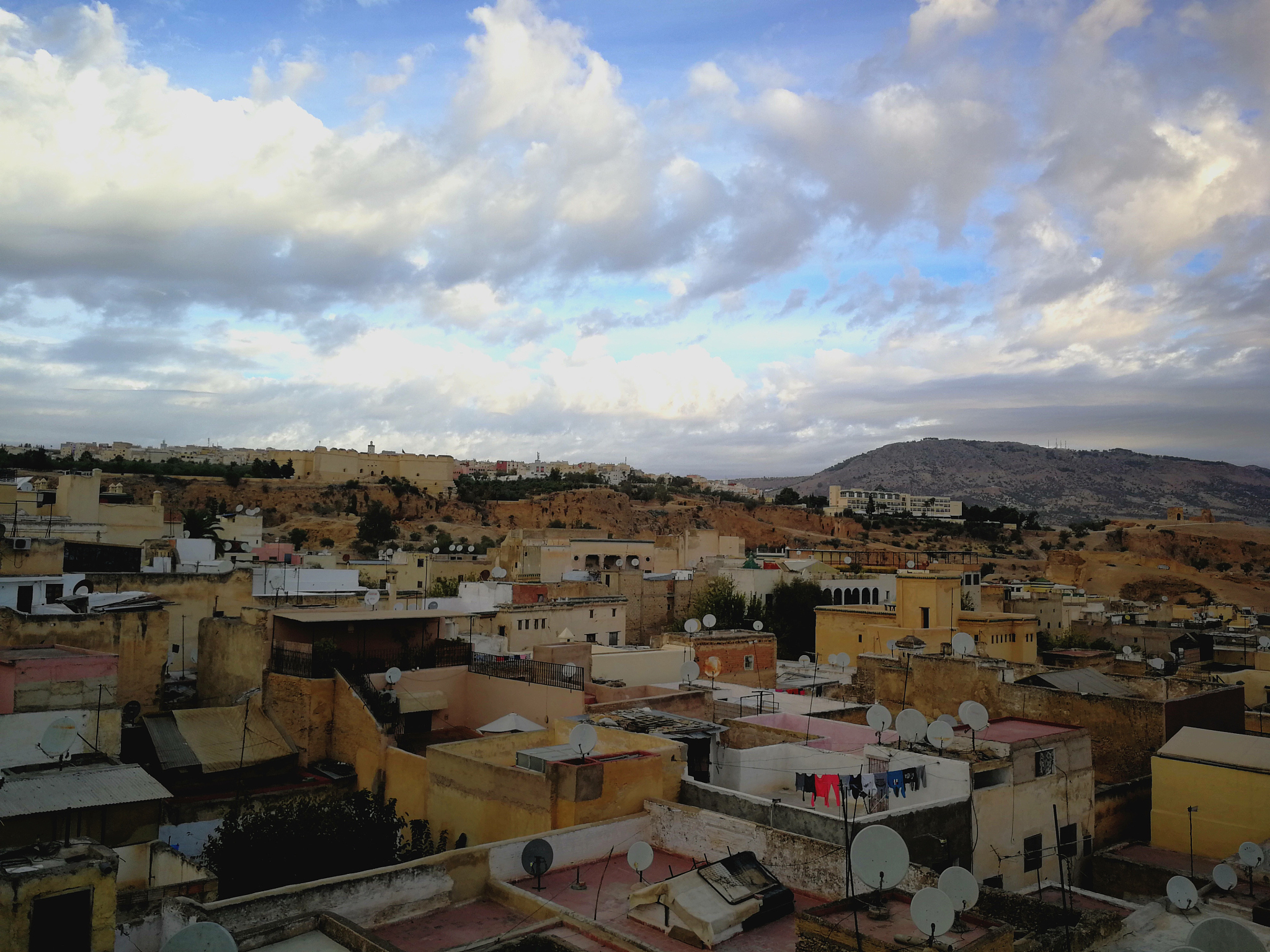 view over fes city