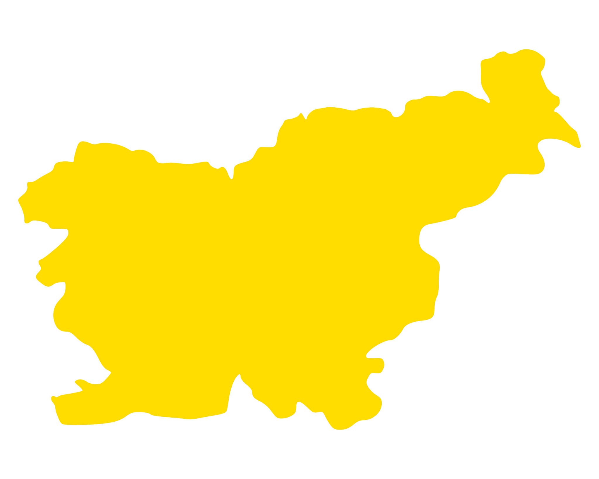 map of slovenia