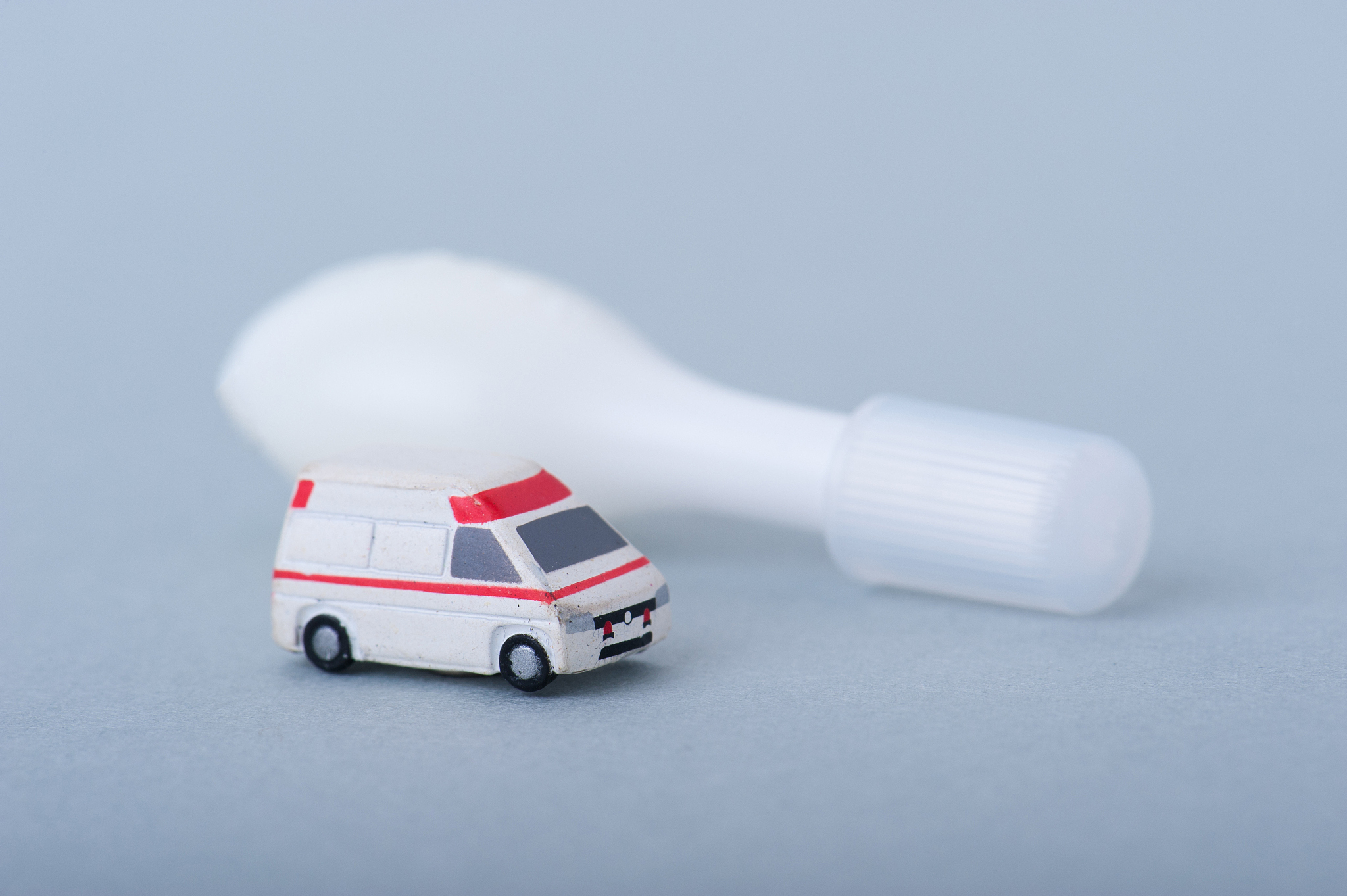 miniature ambulance with suppositories