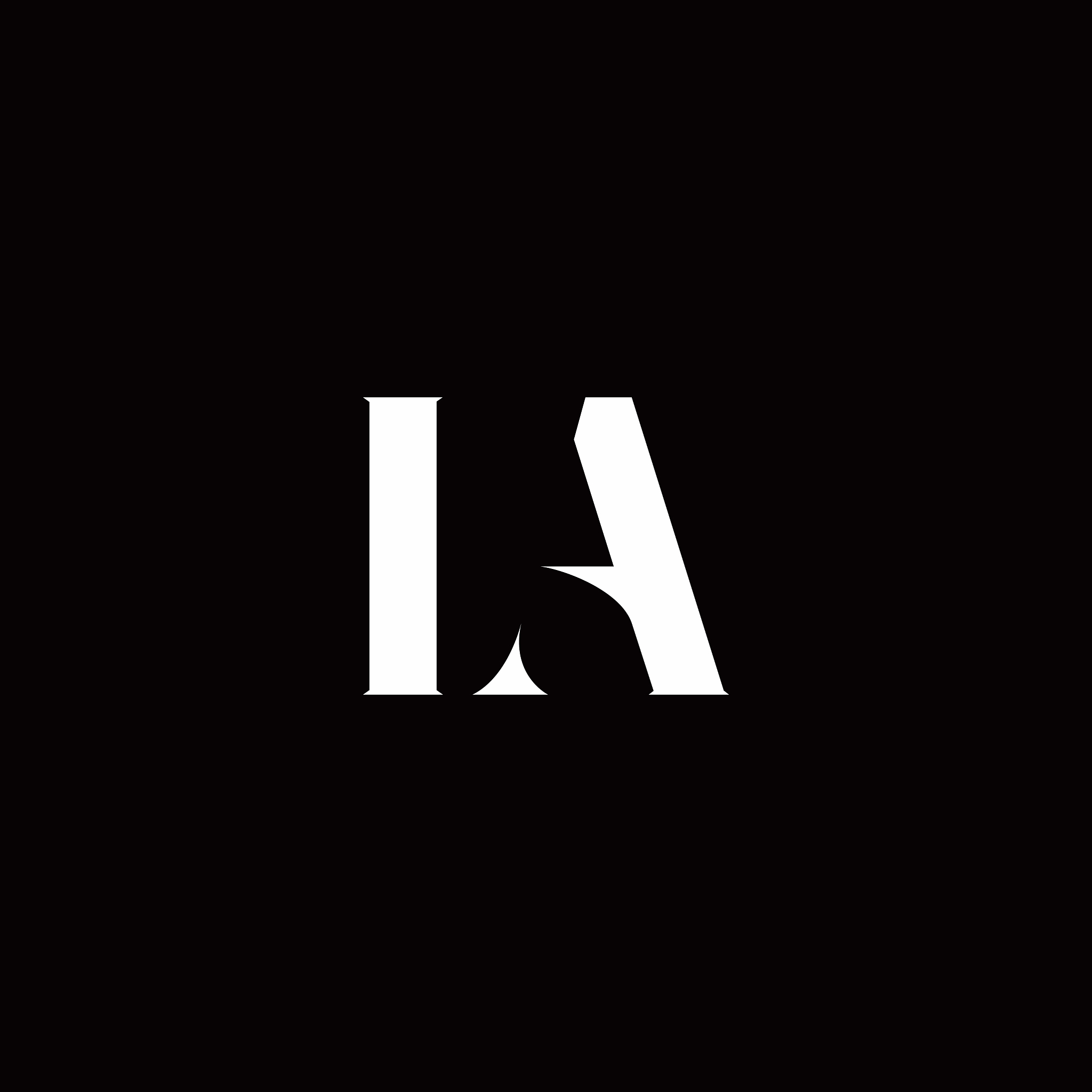 la logo letter initial logo designs template