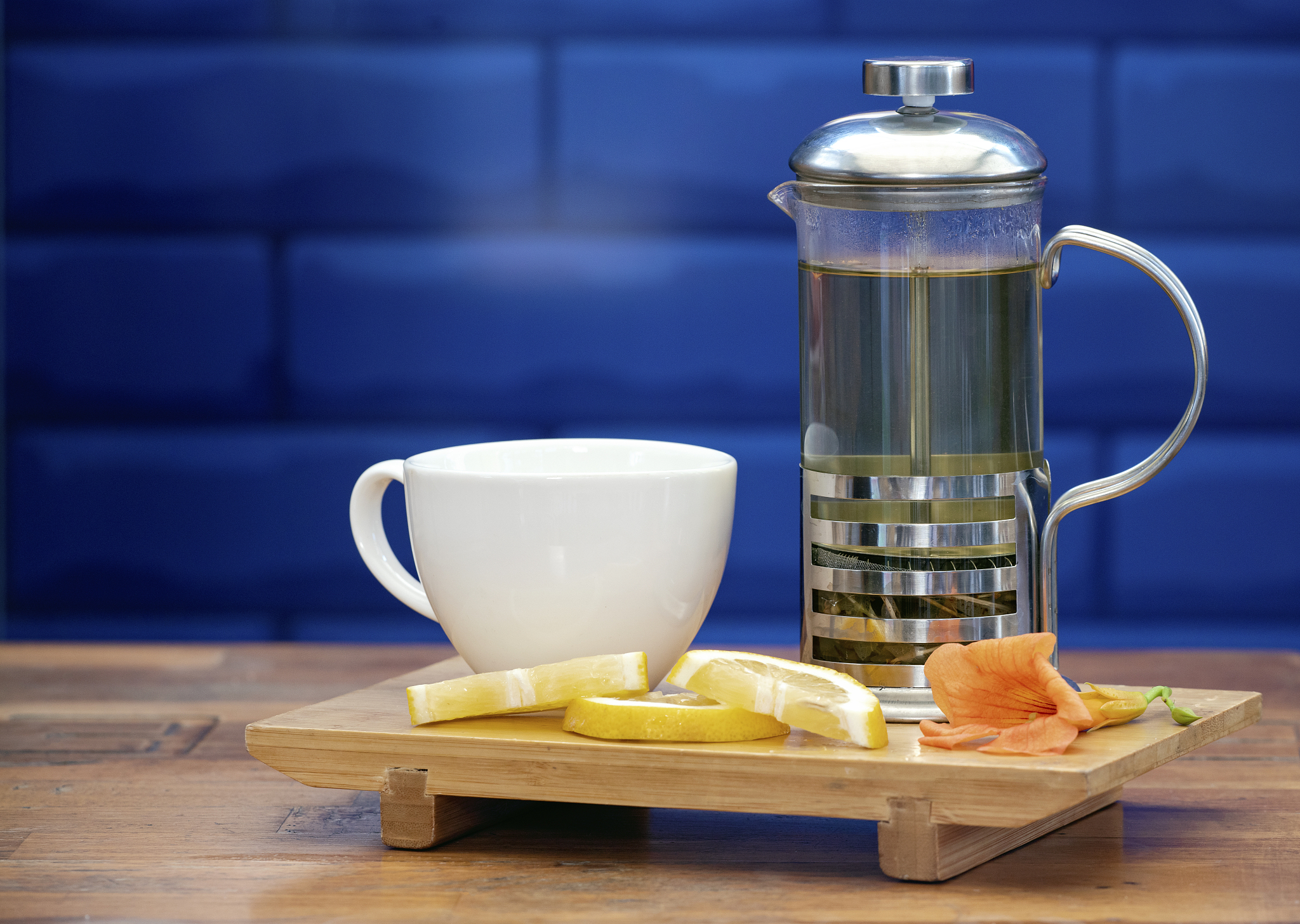 healthy herbal tea.