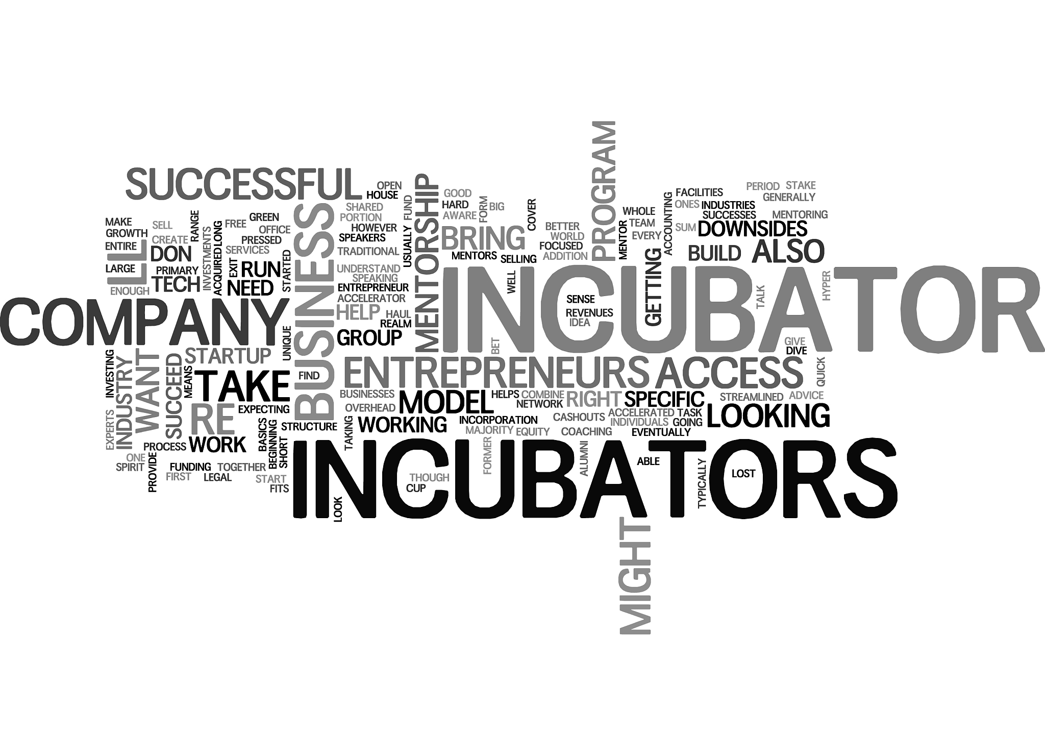 are startup incubators right for you text word