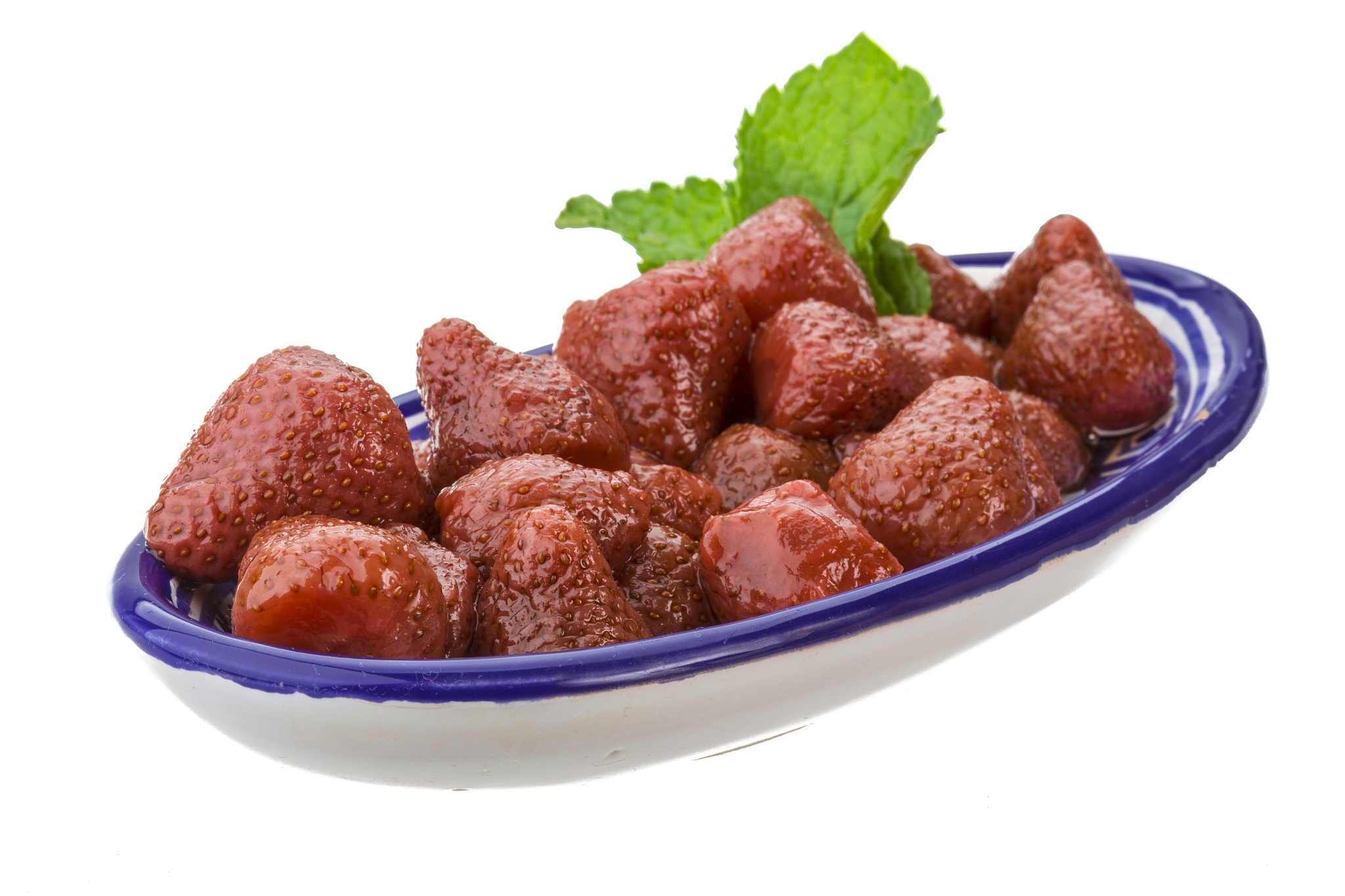 marinated strawberry