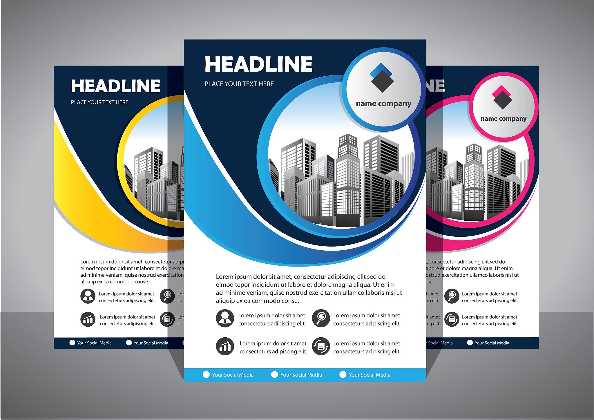 brochure design, cover modern layout, annual report, poster, fly