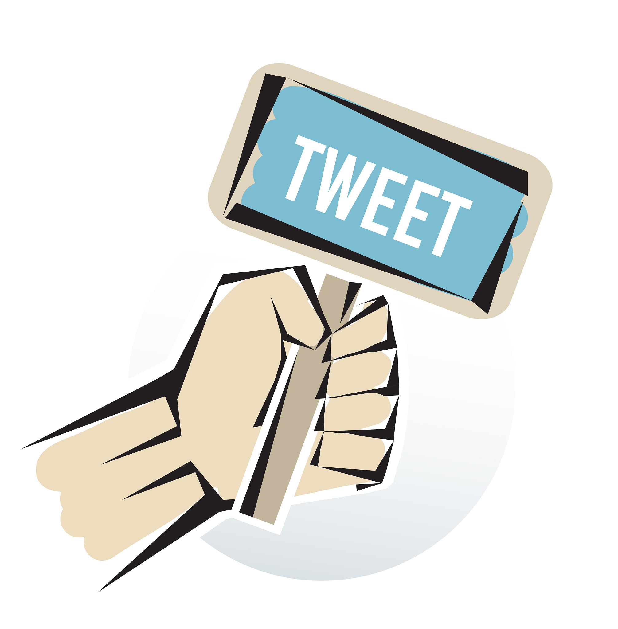 tweet sign message