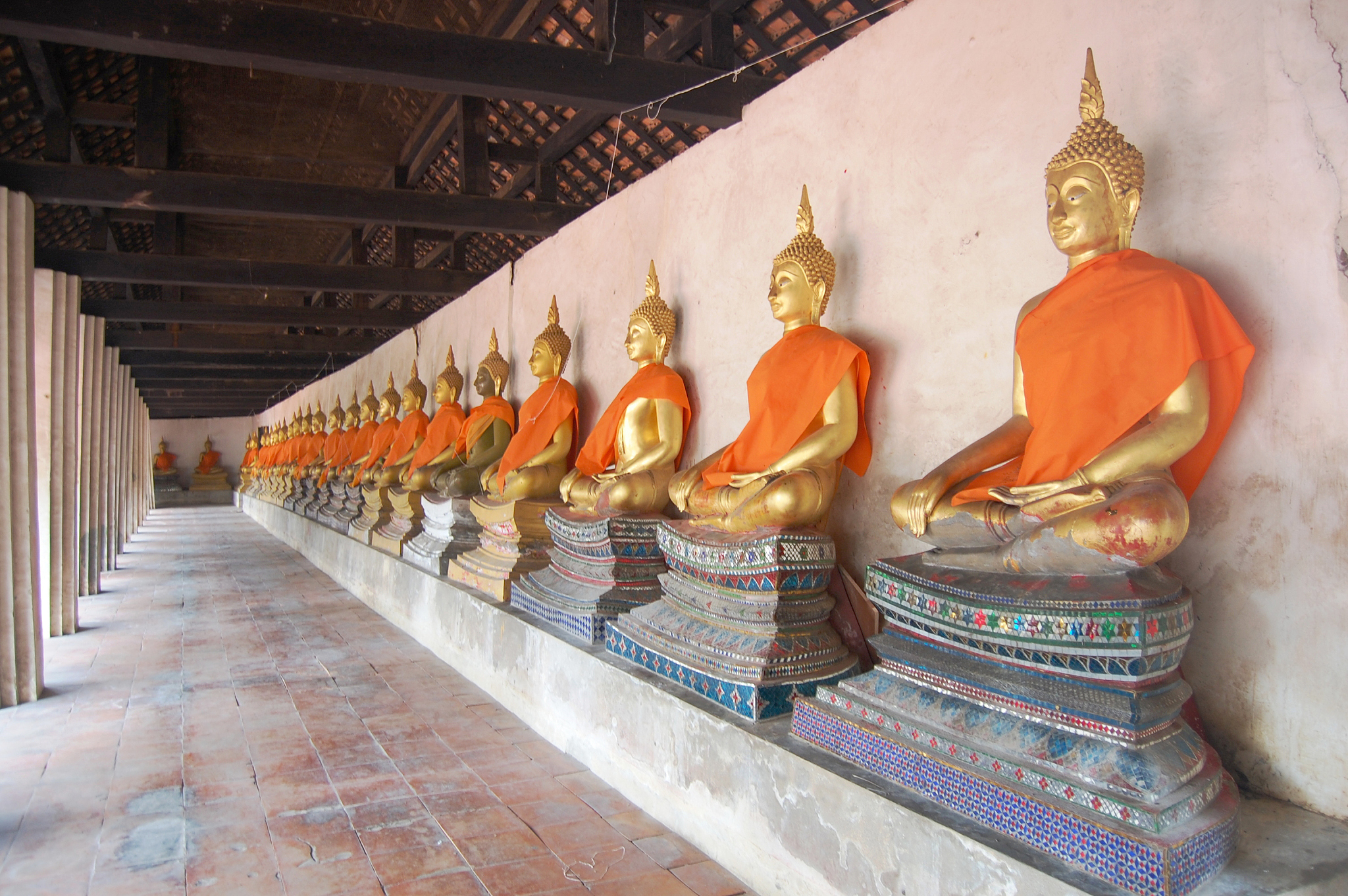 buddha of putthaisawan temple  ayutthaya , thailand
