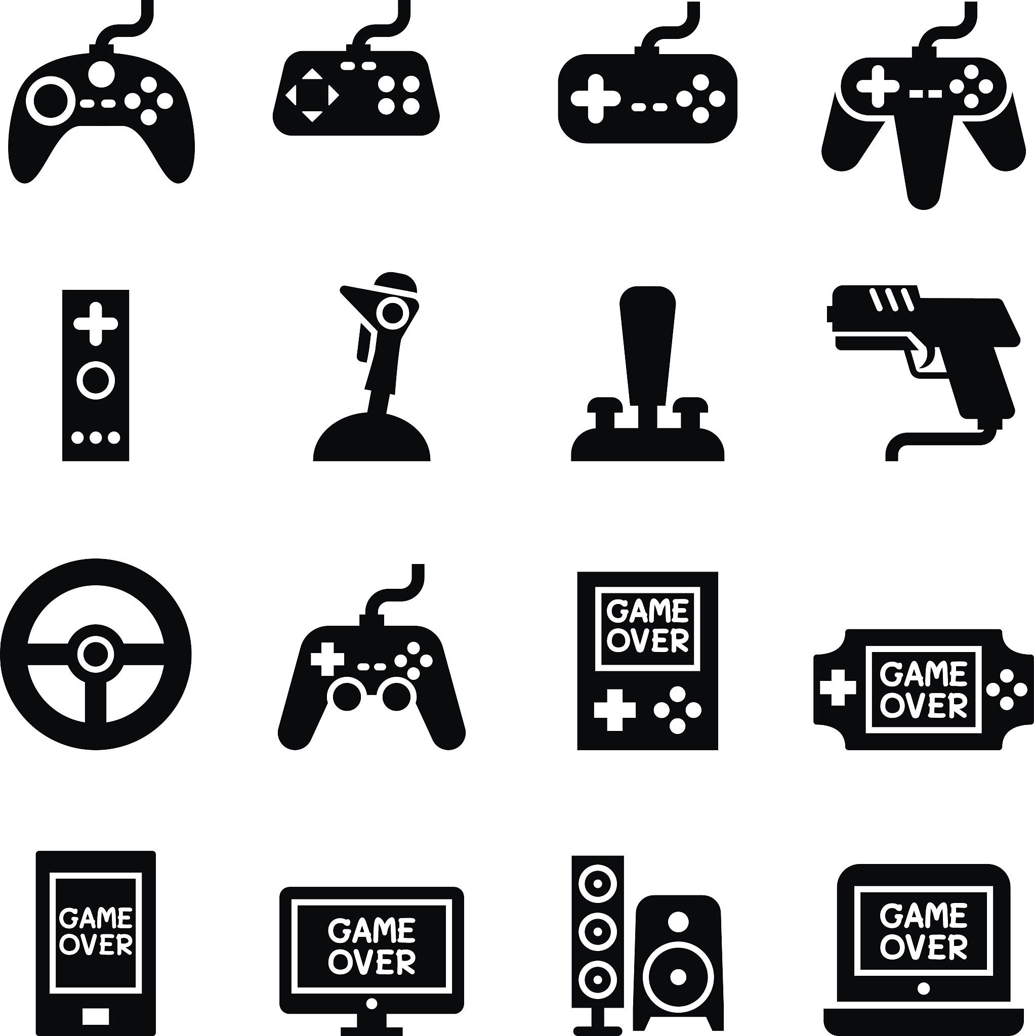 🎮 符号含义：游戏控制器，代表游戏内容