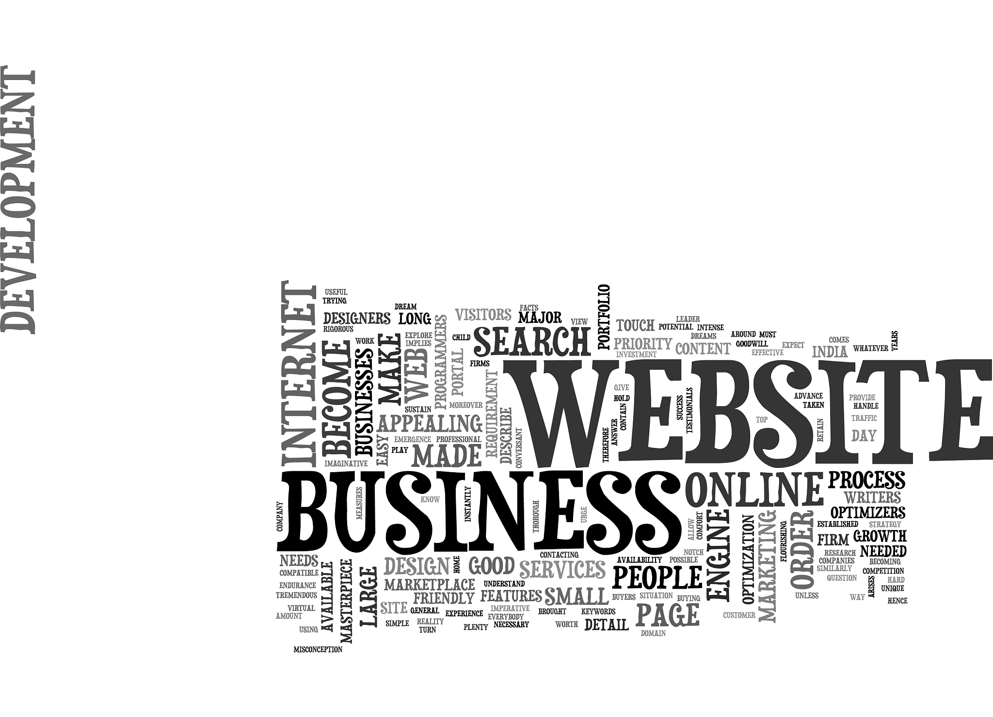 basic facts on website requirement text word