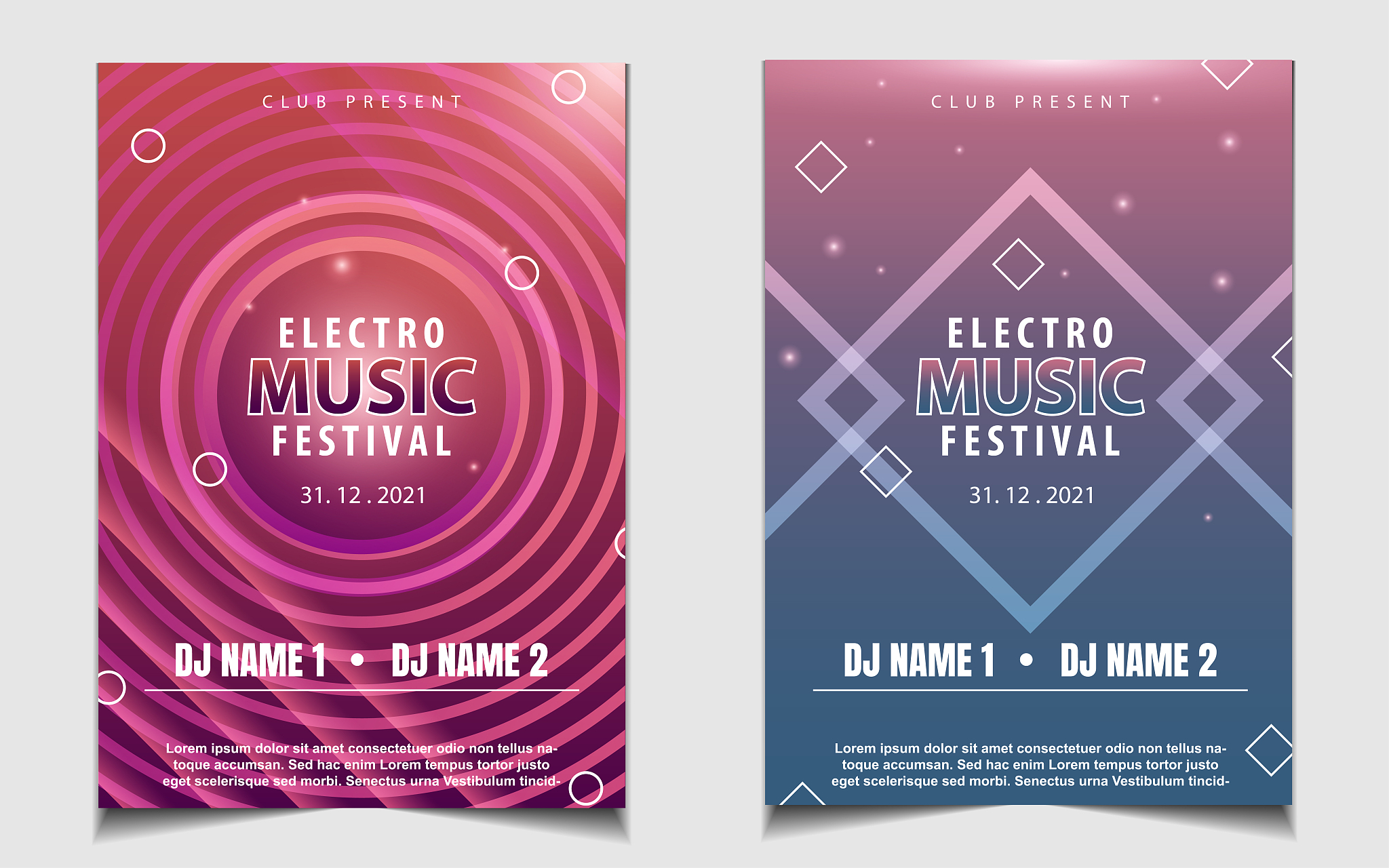 poster design background for music concert event festival and pa