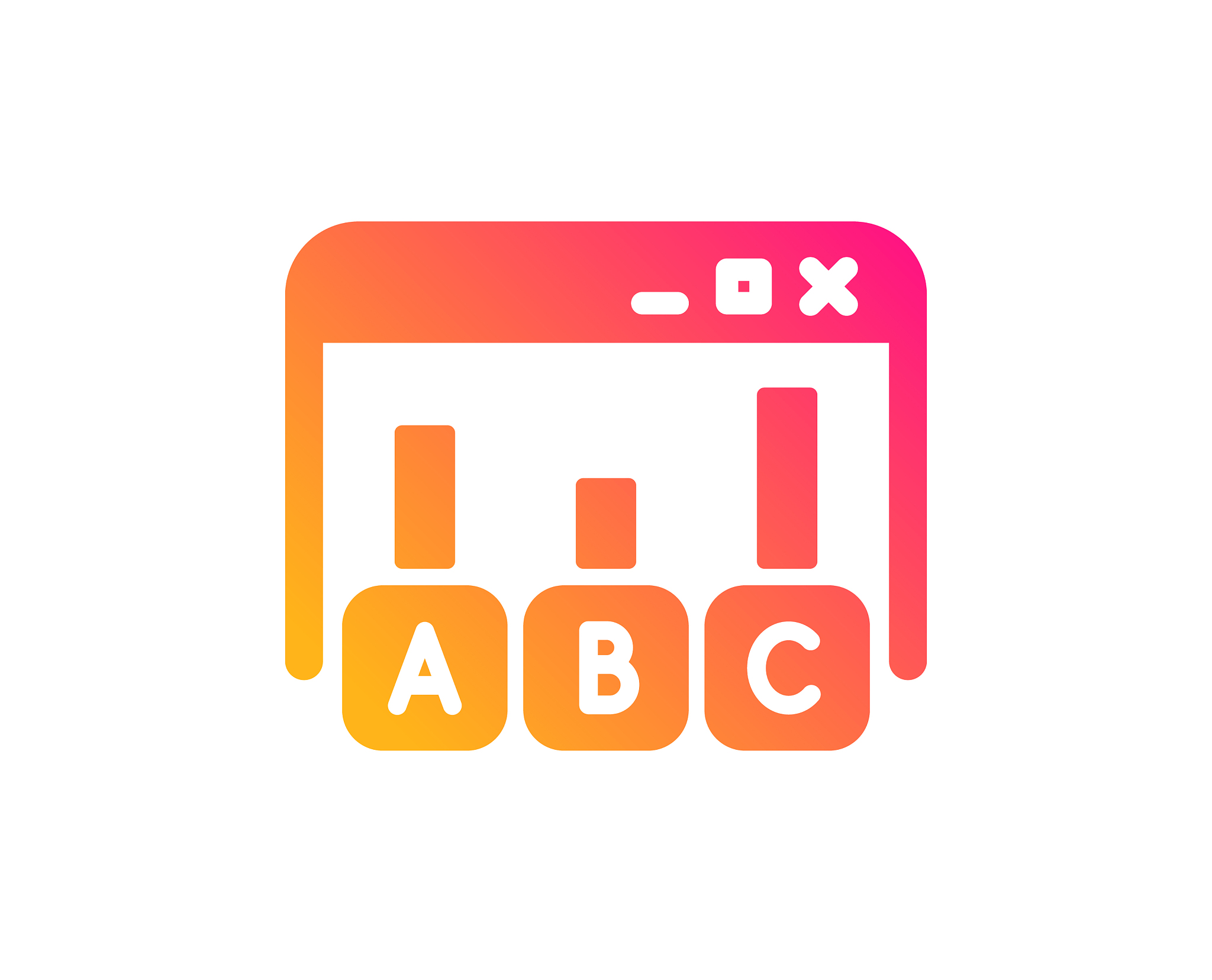 survey results icon best answer sign