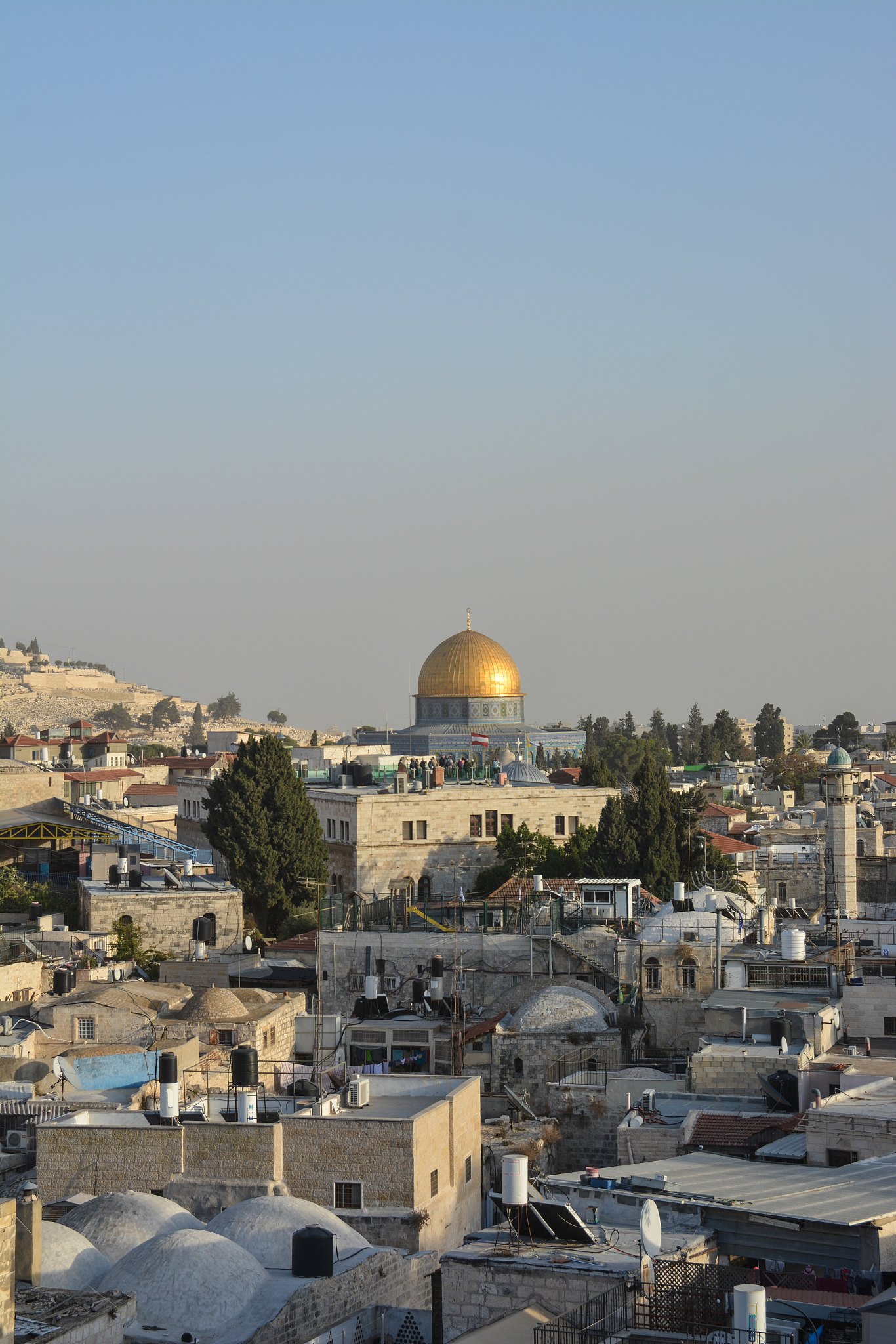 dome of the rock mosque in jerusalem.