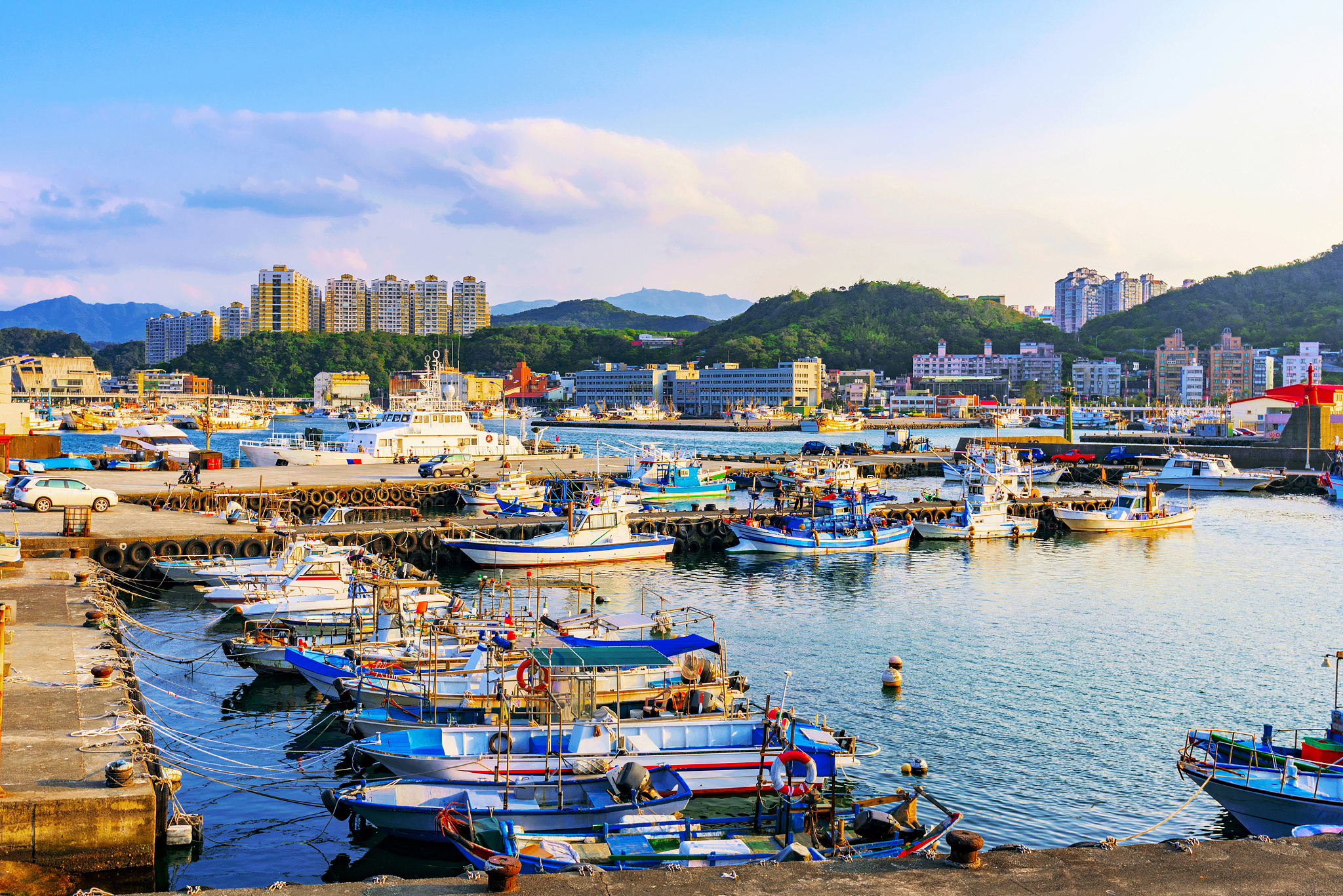 fishing town in taiwan