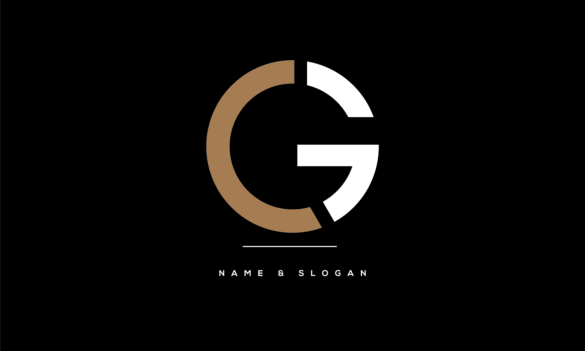 cg ,gc abstract letters logo monogram