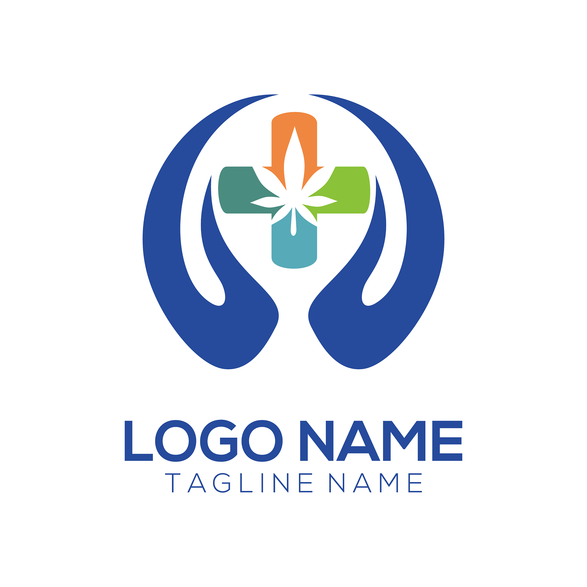 medic<strong>a</strong>l logo and icon design