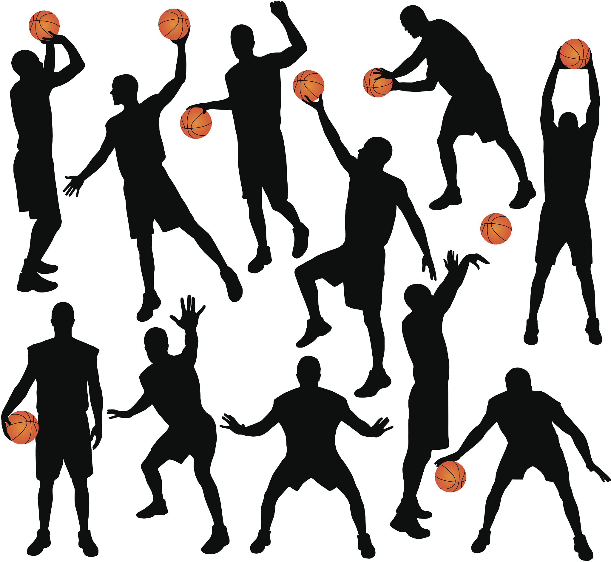 体育课学习篮球的过程