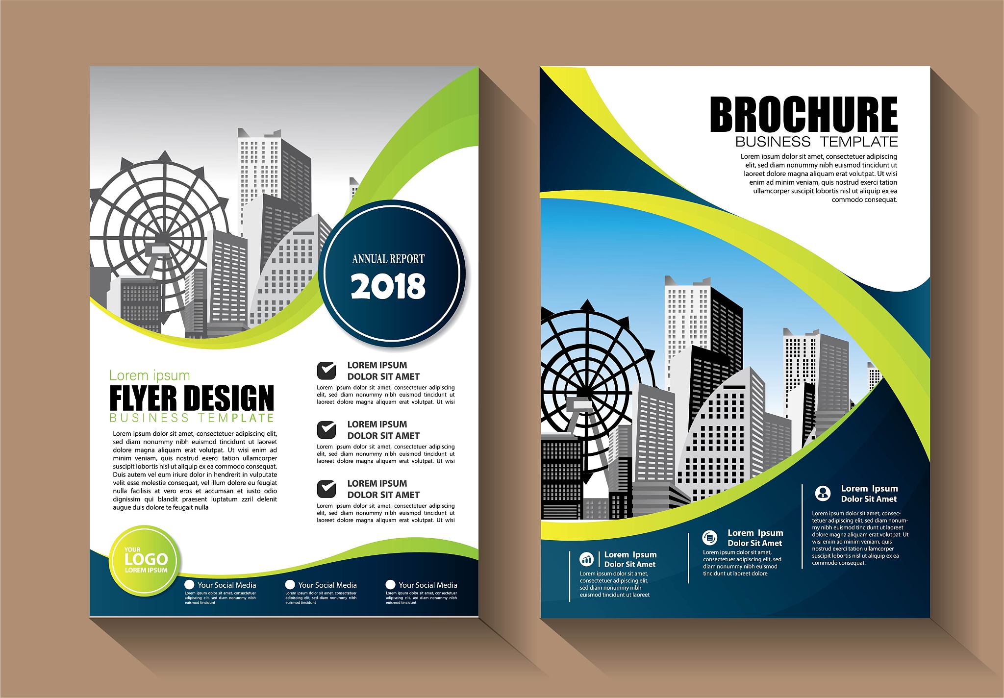 brochure design, cover modern layout, annual report, poster, fly