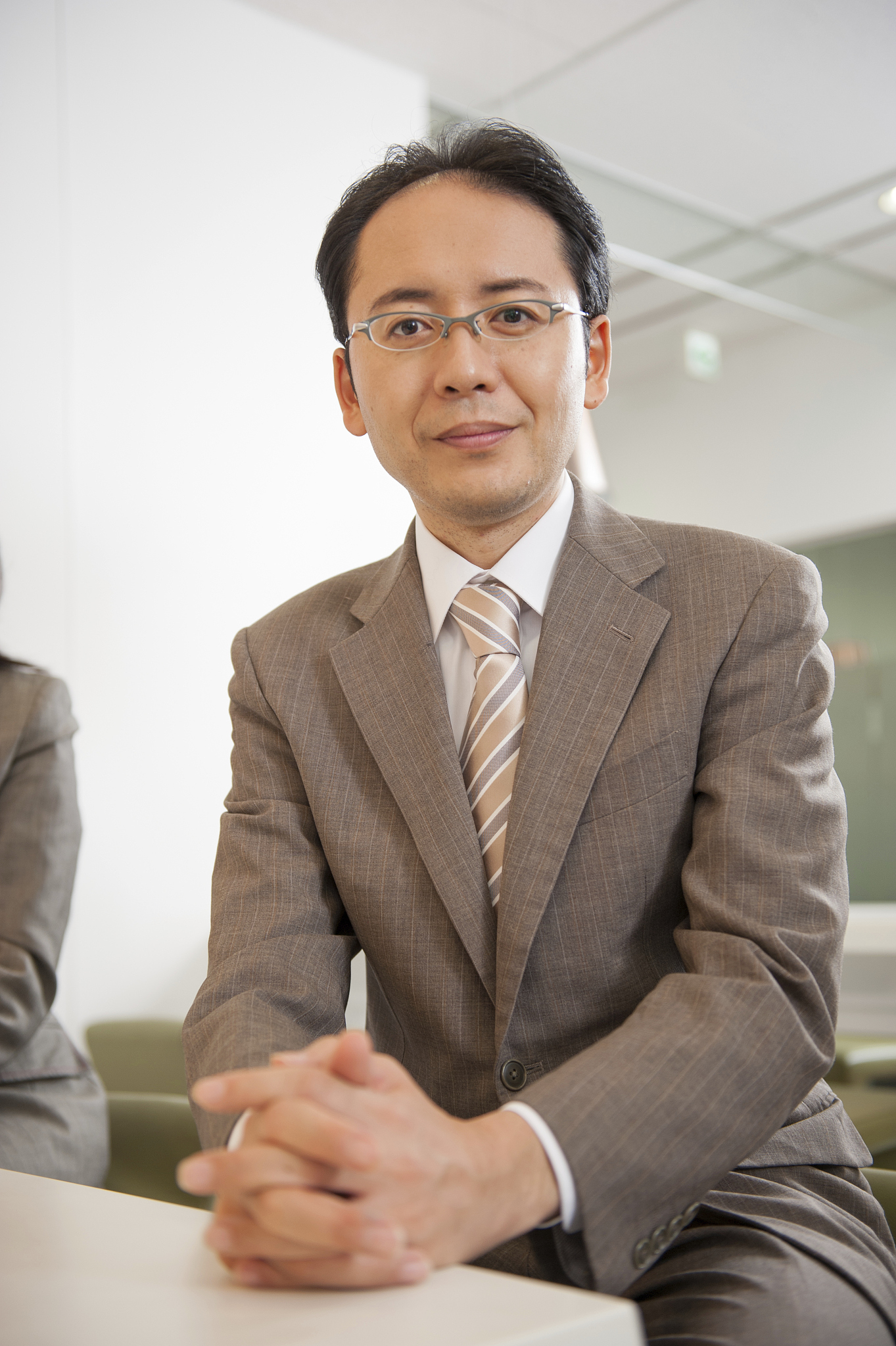 relaxed businessman