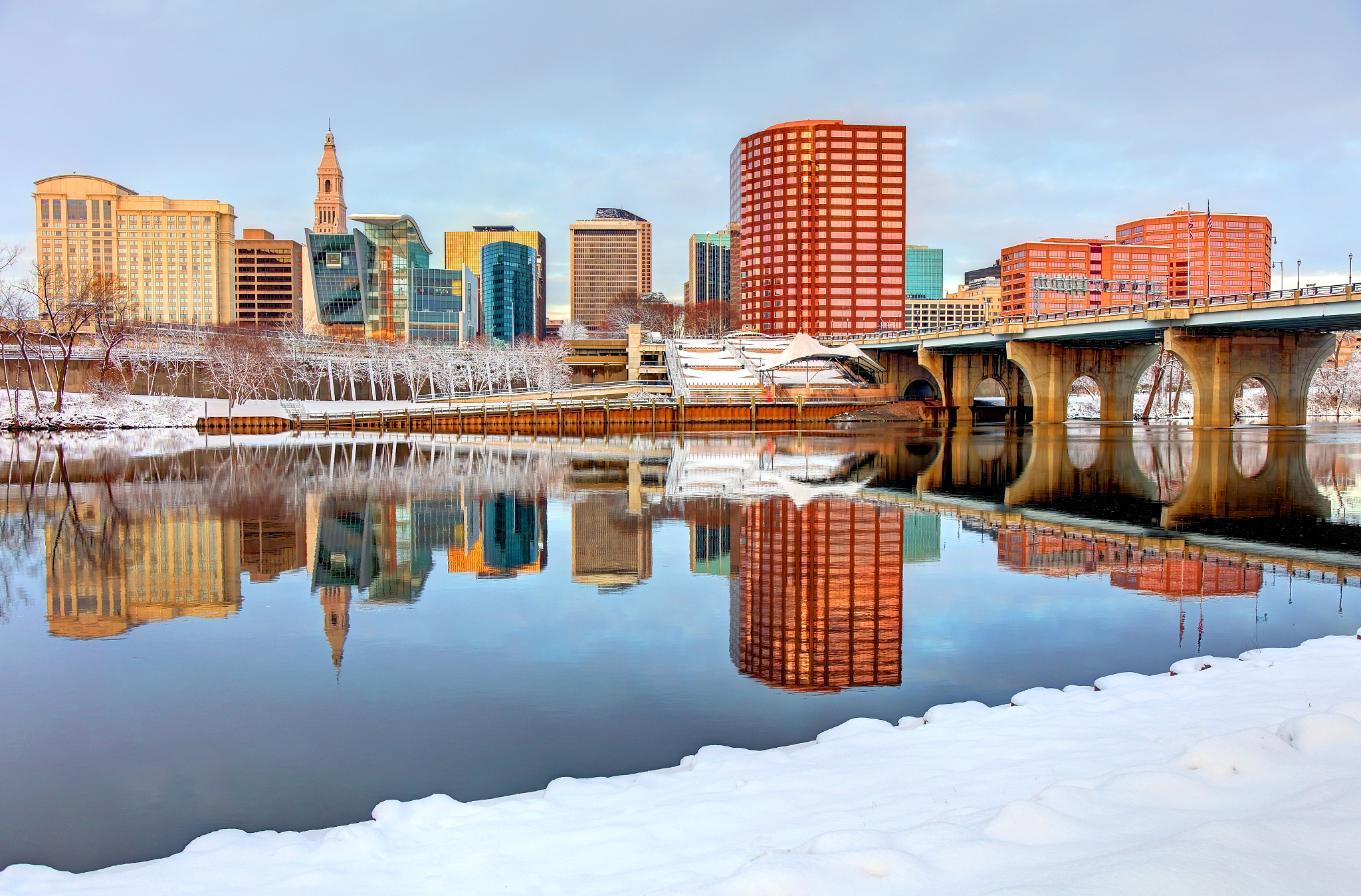 winter in hartford, connecticut