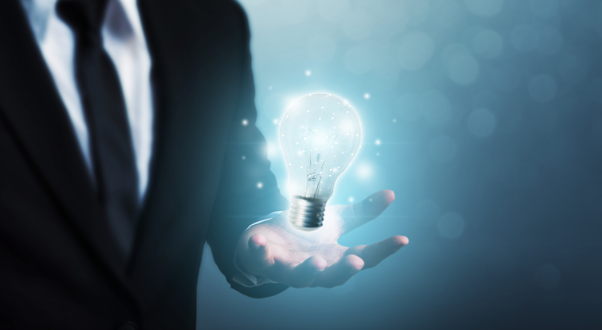 the power of creativity, technology, innovation or new business 