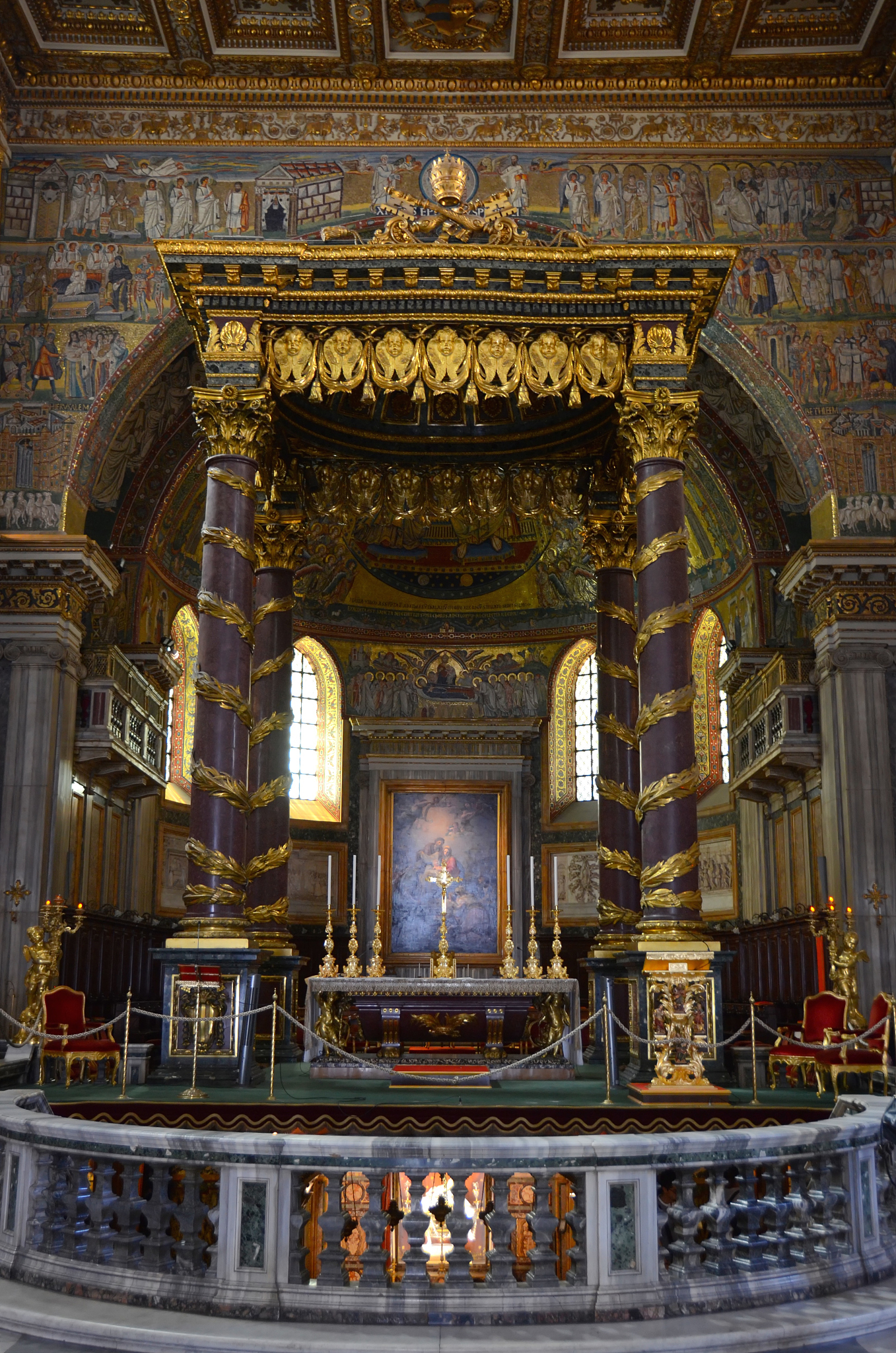altar of santa maria maggiore, rome