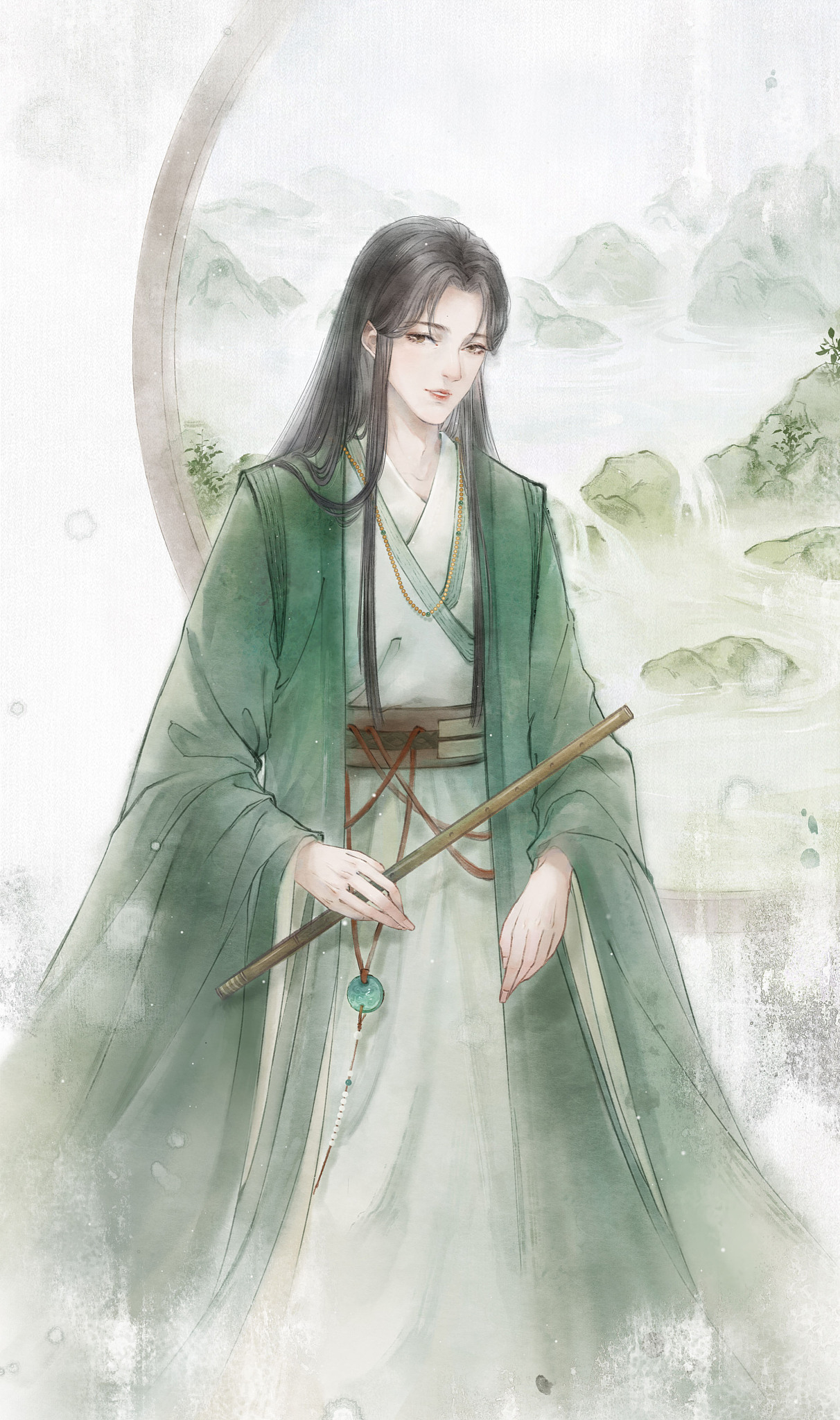 修仙界描写清冷美男的句子