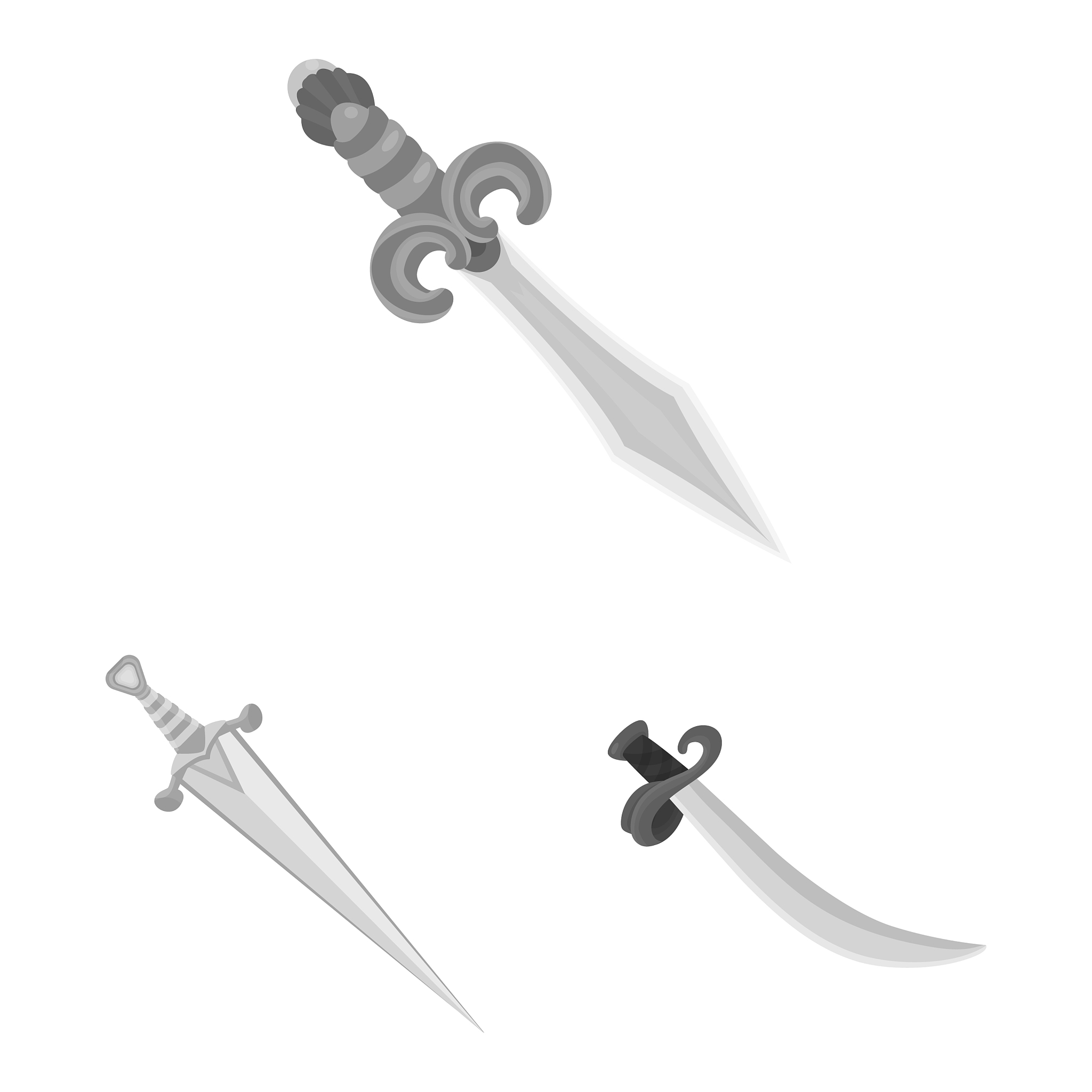 design sharp and blade logo collection