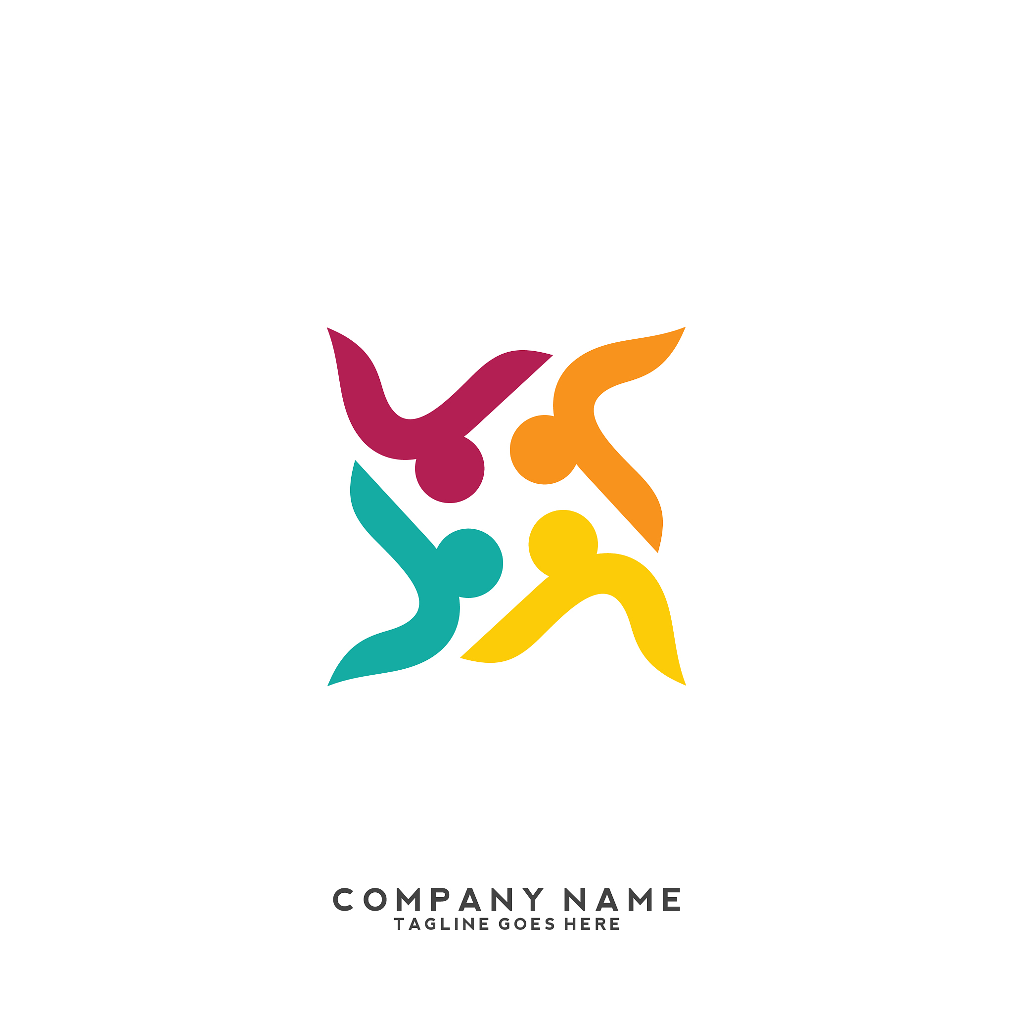 青春主题Logo设计元素解析：字体、图形、色彩、简洁、创意