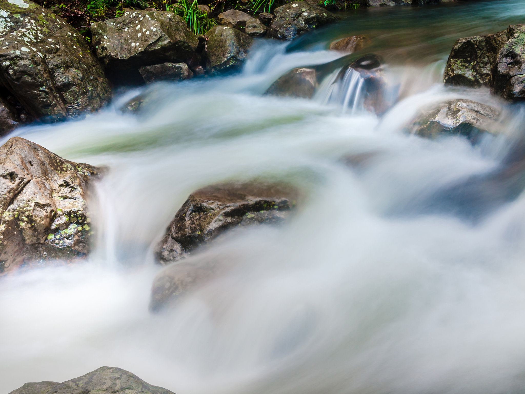 瀑布的水哪里来