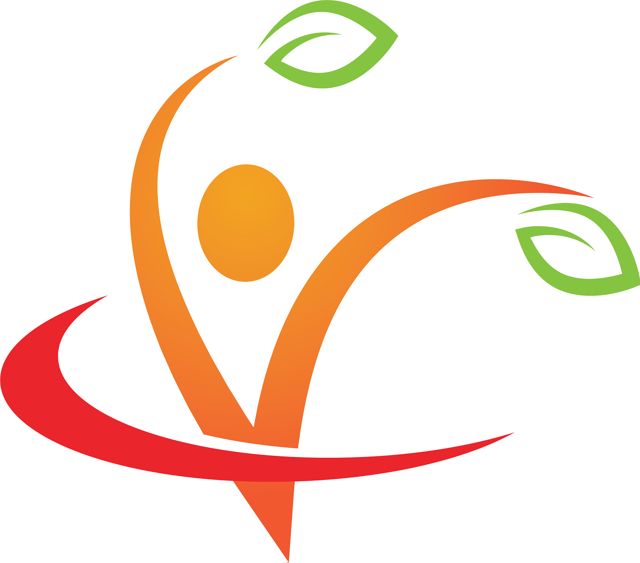 human character logo sign