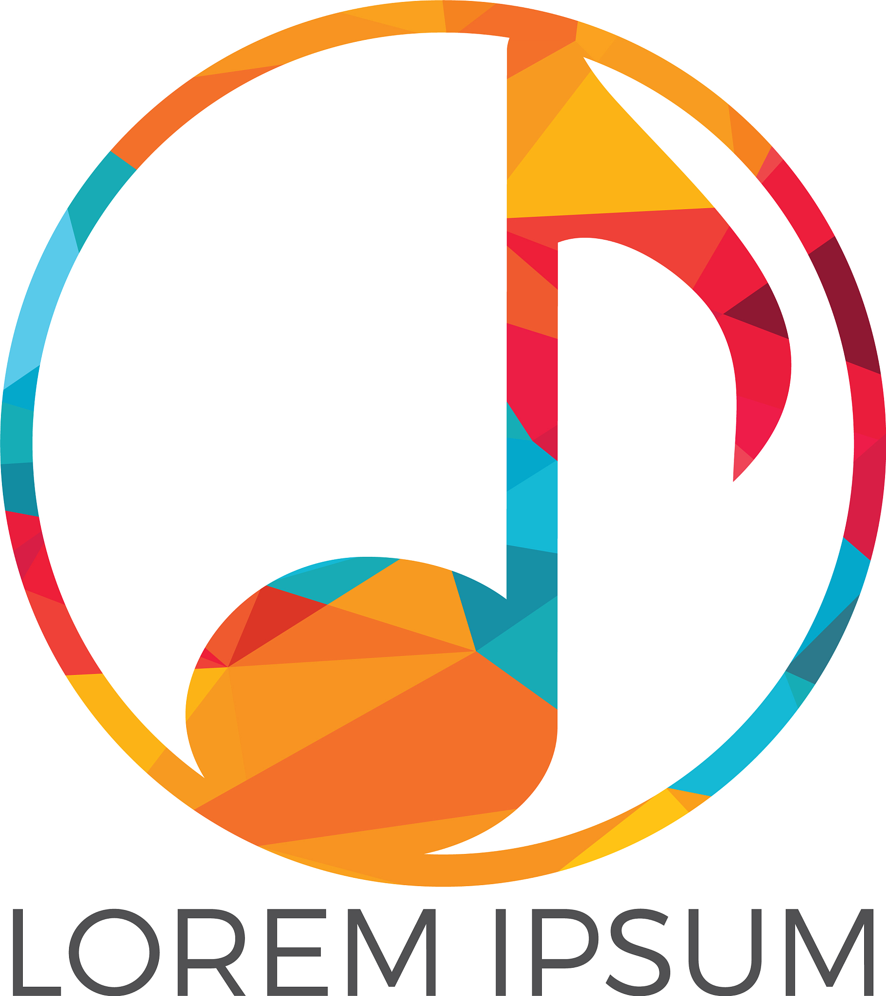 music logo musical key note template logo