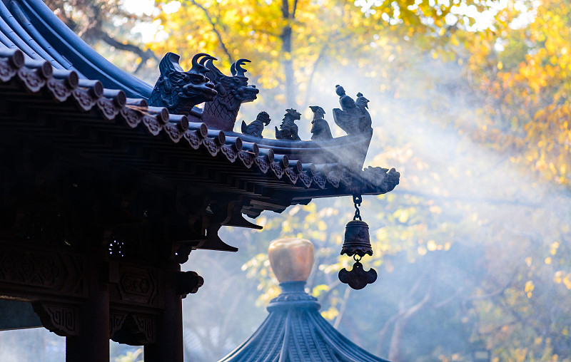 秋季寺院